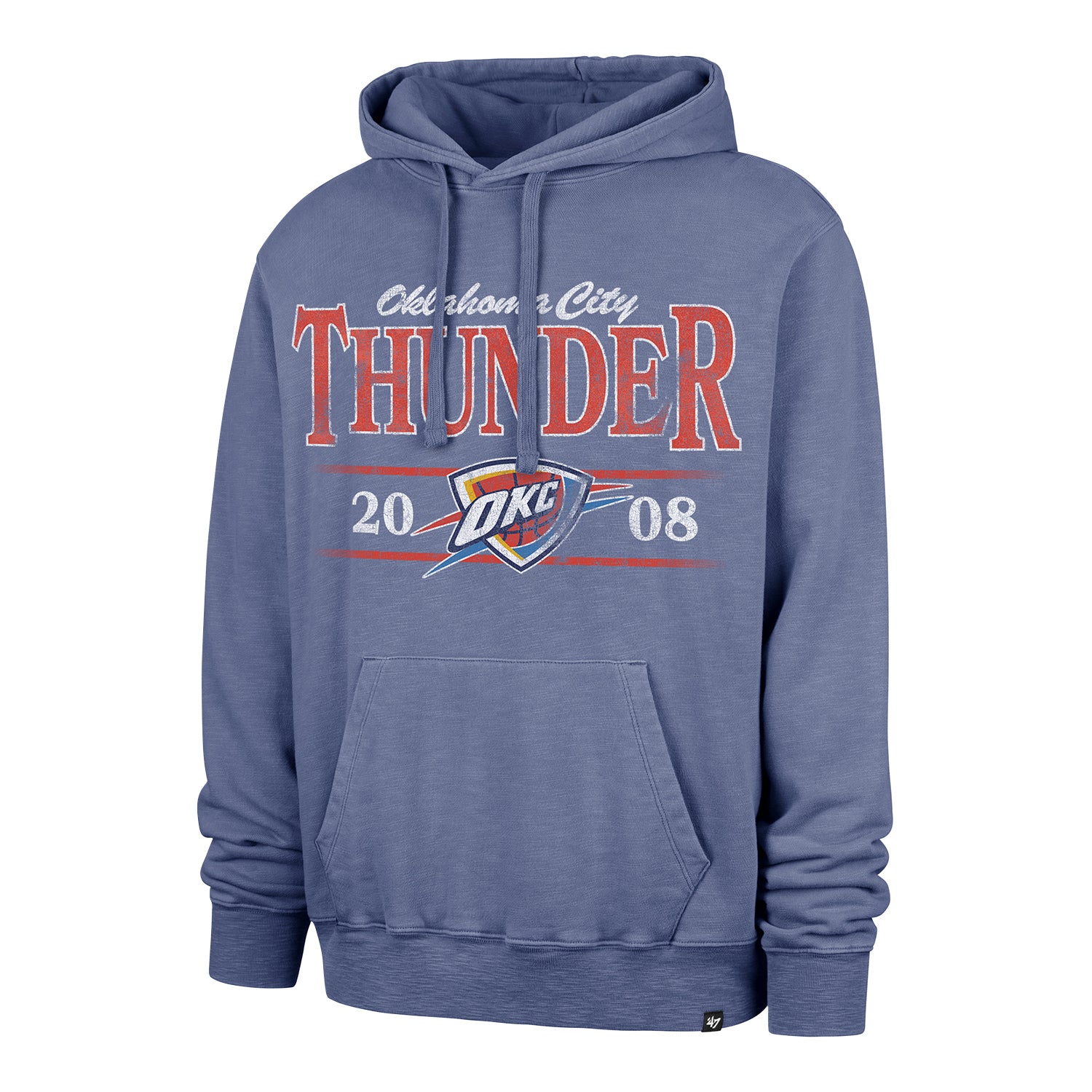 OKC Thunder 47 Brand Reclaimed  Slub French Terry Sweatshirt