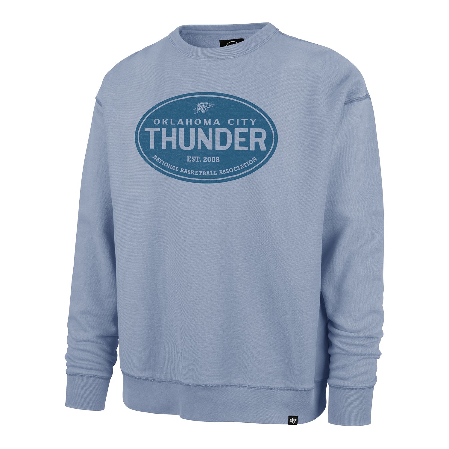 1073-okc-thunder-47-brand-outdoors-trail-ravine-crewneck-1.jpg OKC THUNDER 47 BRAND OUTDOORS TRAIL RAVINE CREWNECK