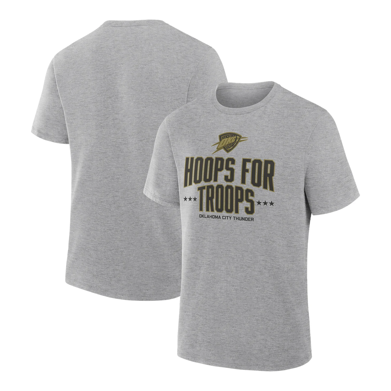 OKC Thunder Fanatics Hoops for Troops T-Shirt