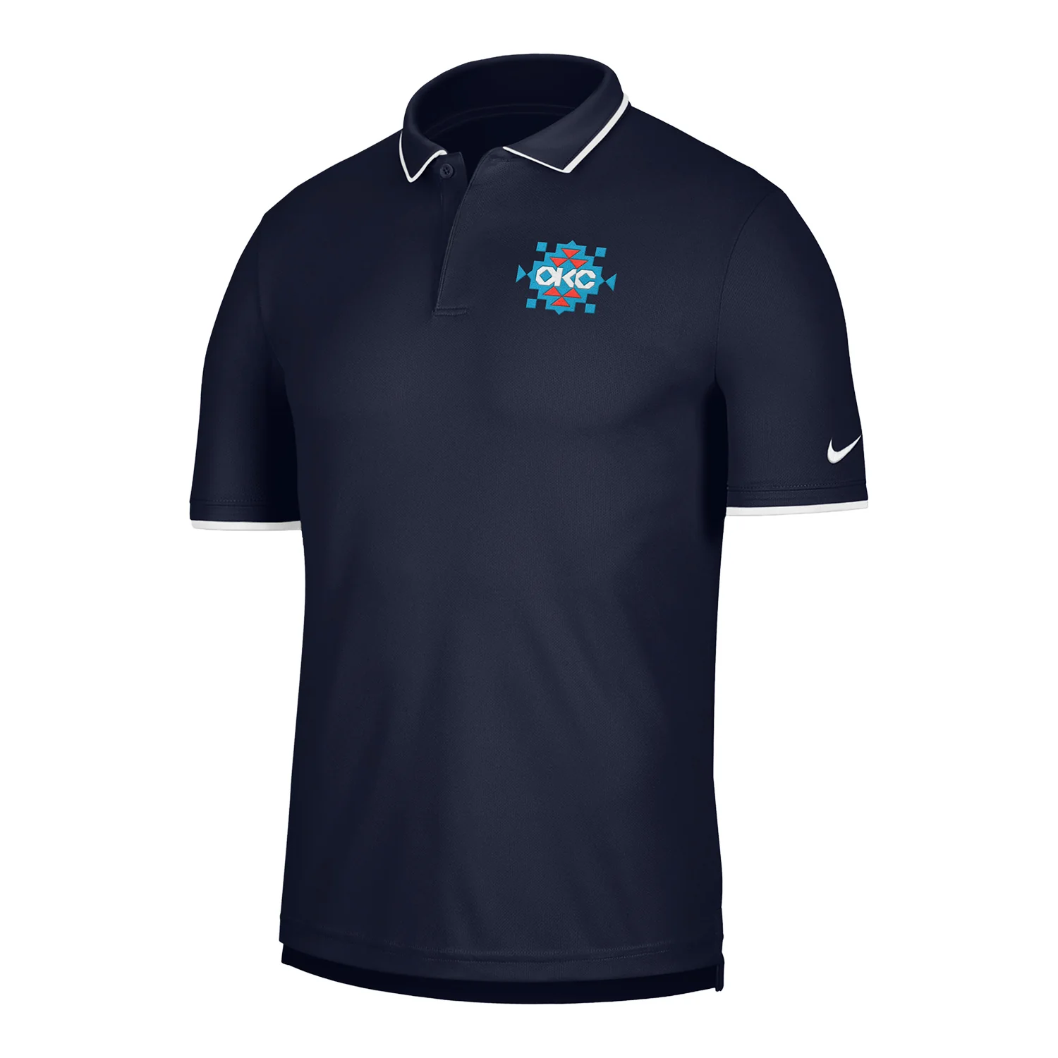 OKC Thunder Nike Native Logo Polo