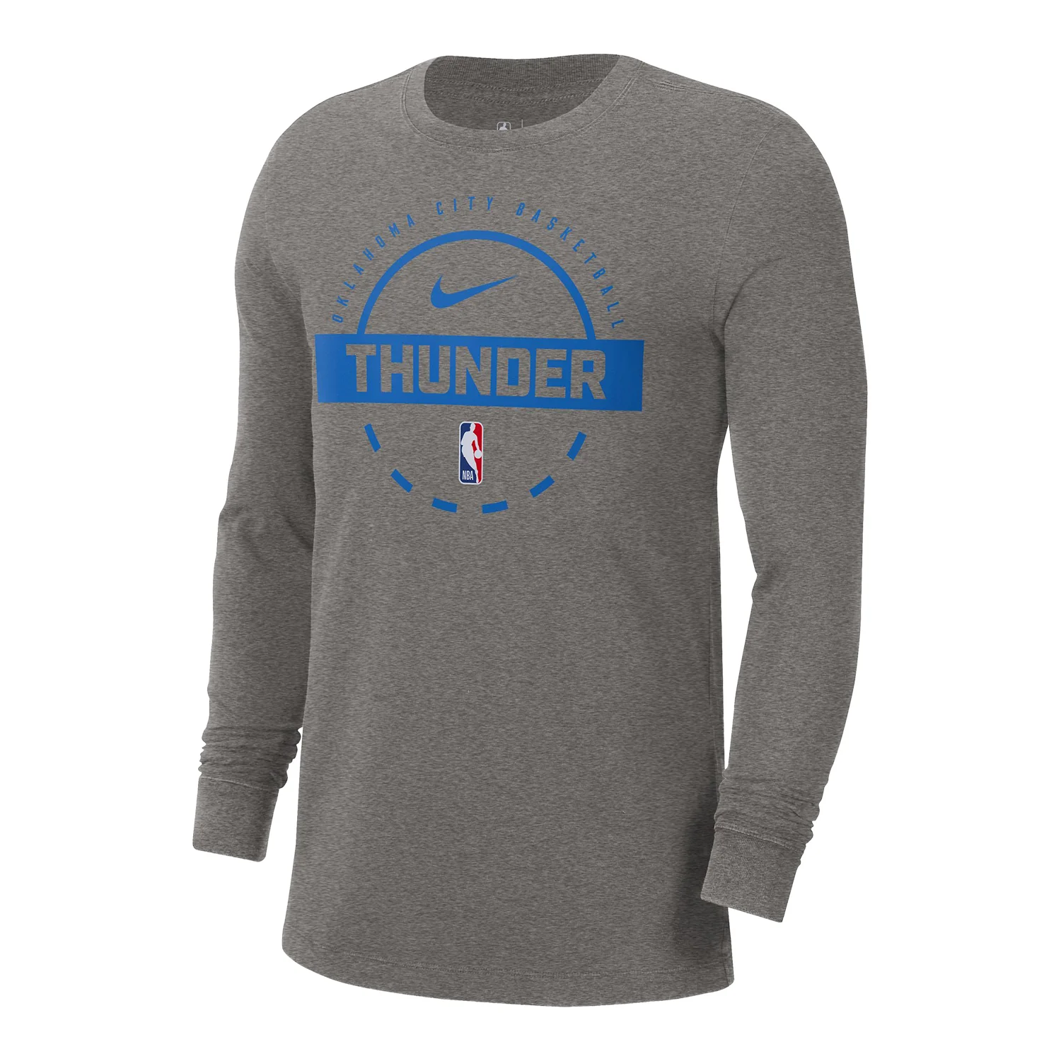 OKC THUNDER NIKE PRACTICE LONG SLEEVE T-SHIRT