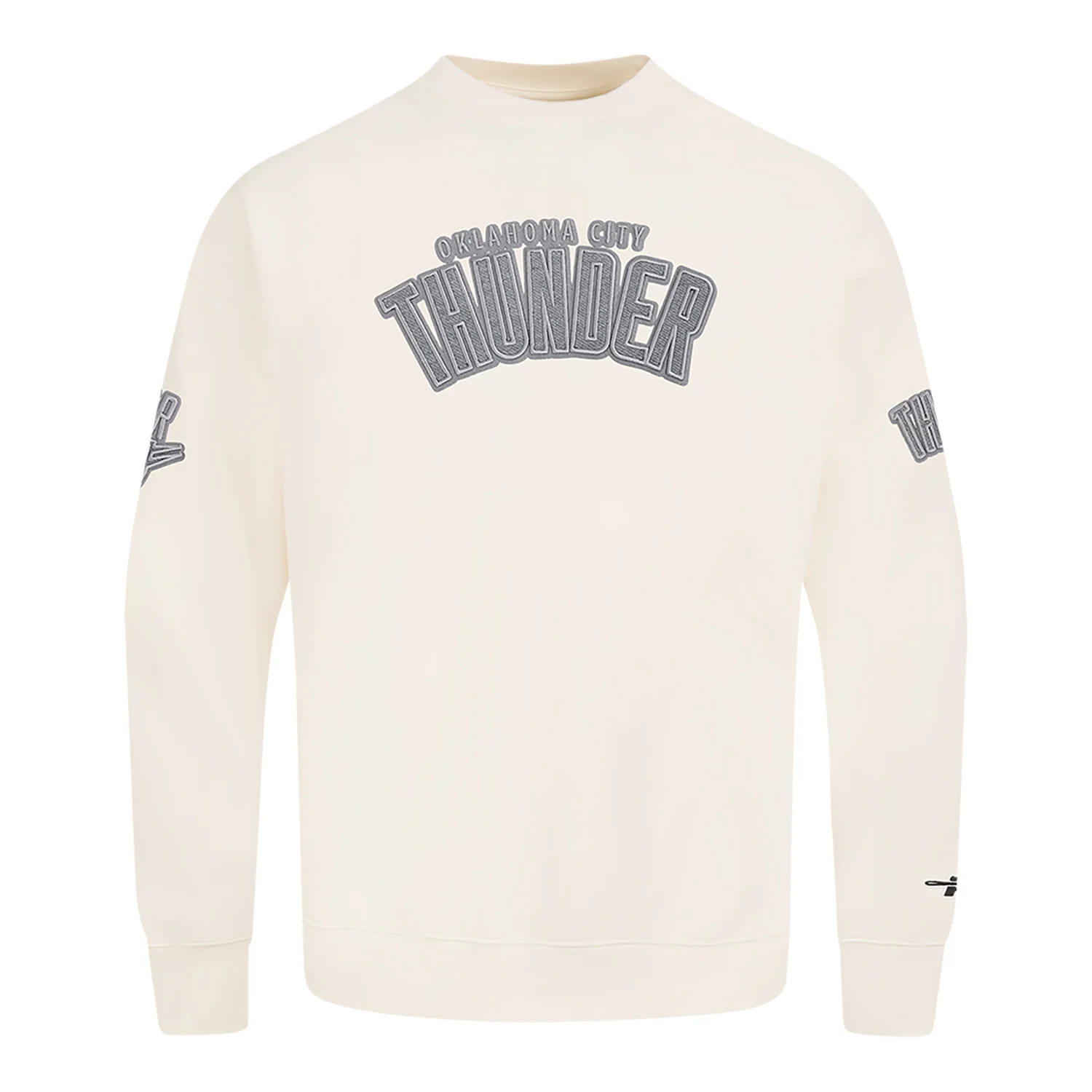 OKC THUNDER PRO STANDARD TONAL TERRY CLOTH CREWNECK