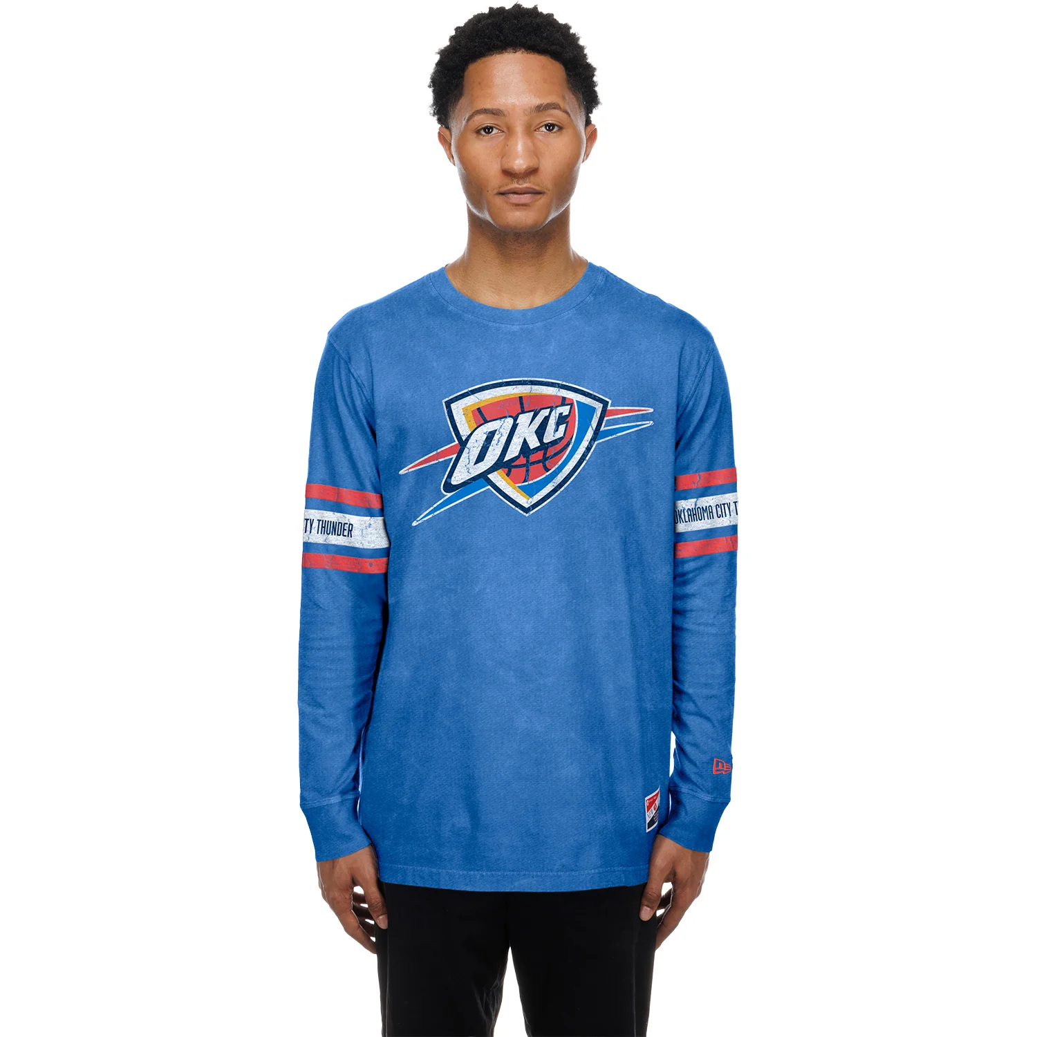 OKC Thunder New Era Washed Long Sleeve T-Shirt