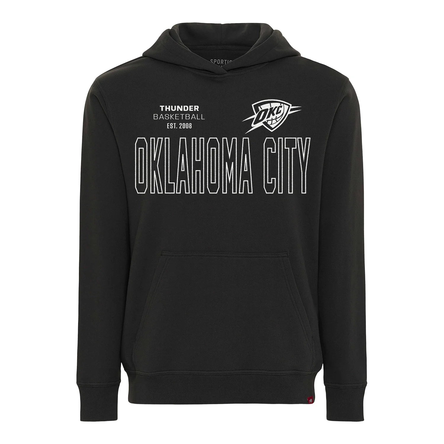 OKC Thunder Sportiqe Drake Tonal Hooded Sweatshirt