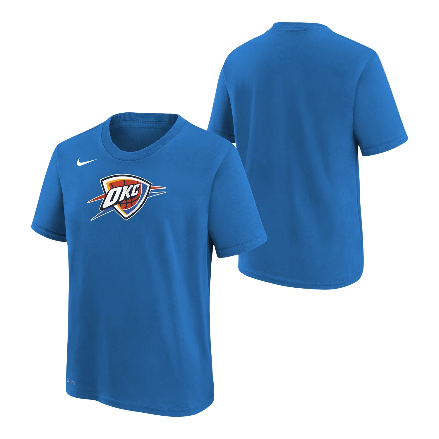 YOUTH OKLAHOMA CITY THUNDER NIKE PRIMARY LOGO T-SHIRT