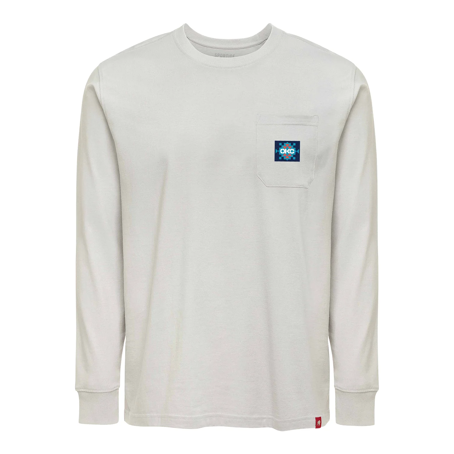 OKC Thunder Sportiqe Pocket Long Sleeve T-Shirt