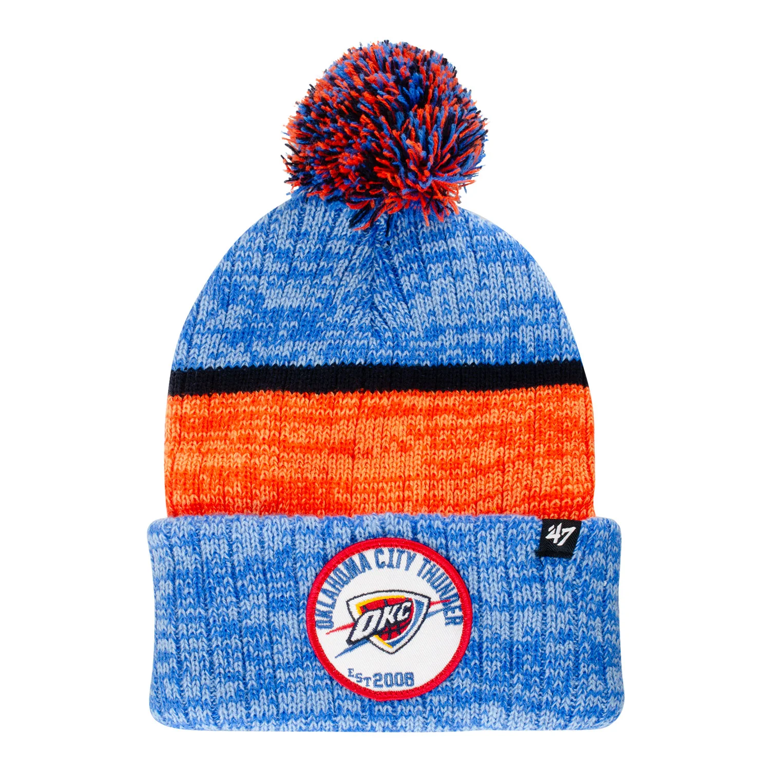 1727-okc-thunder-knit-holcomb-cuff-hat-1.webp OKC THUNDER KNIT HOLCOMB CUFF HAT