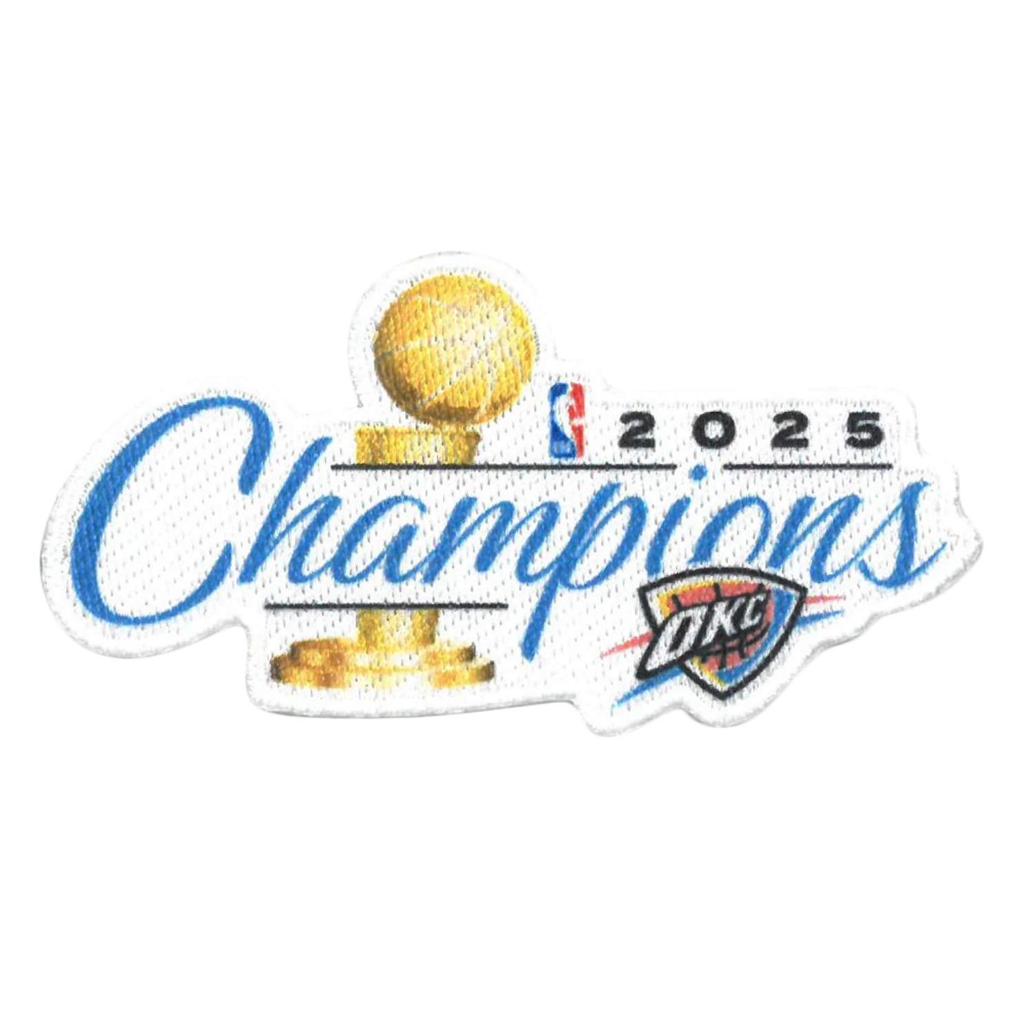 OKC THUNDER 2025 NBA CHAMPIONS PATCH