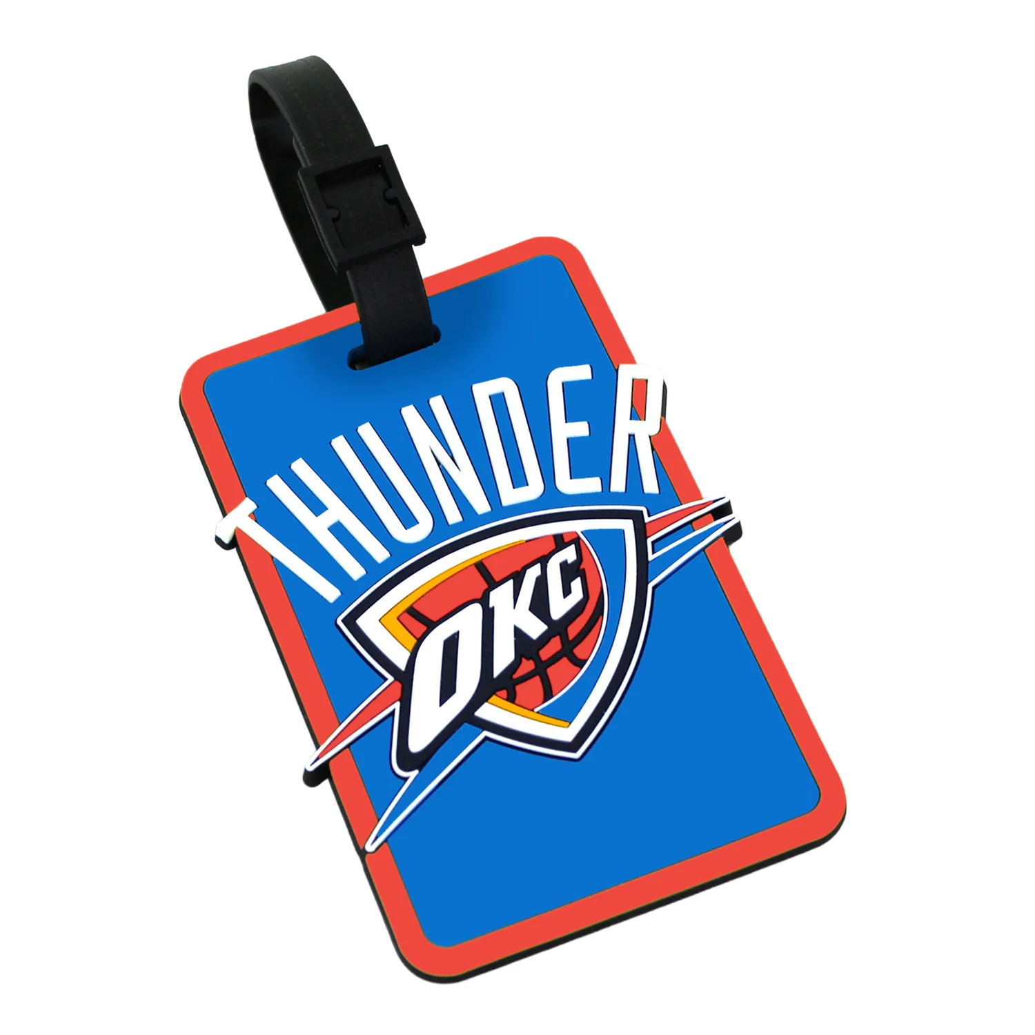 OKLAHOMA CITY THUNDER SOFT BAG TAG