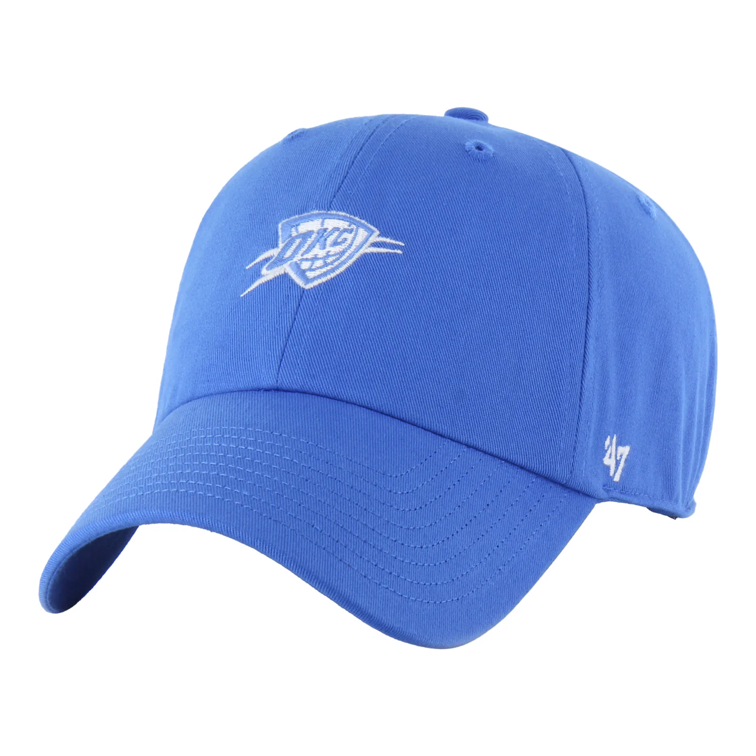 OKC THUNDER 47 BRAND CLEAN UP BLUE FOUNDATION HAT