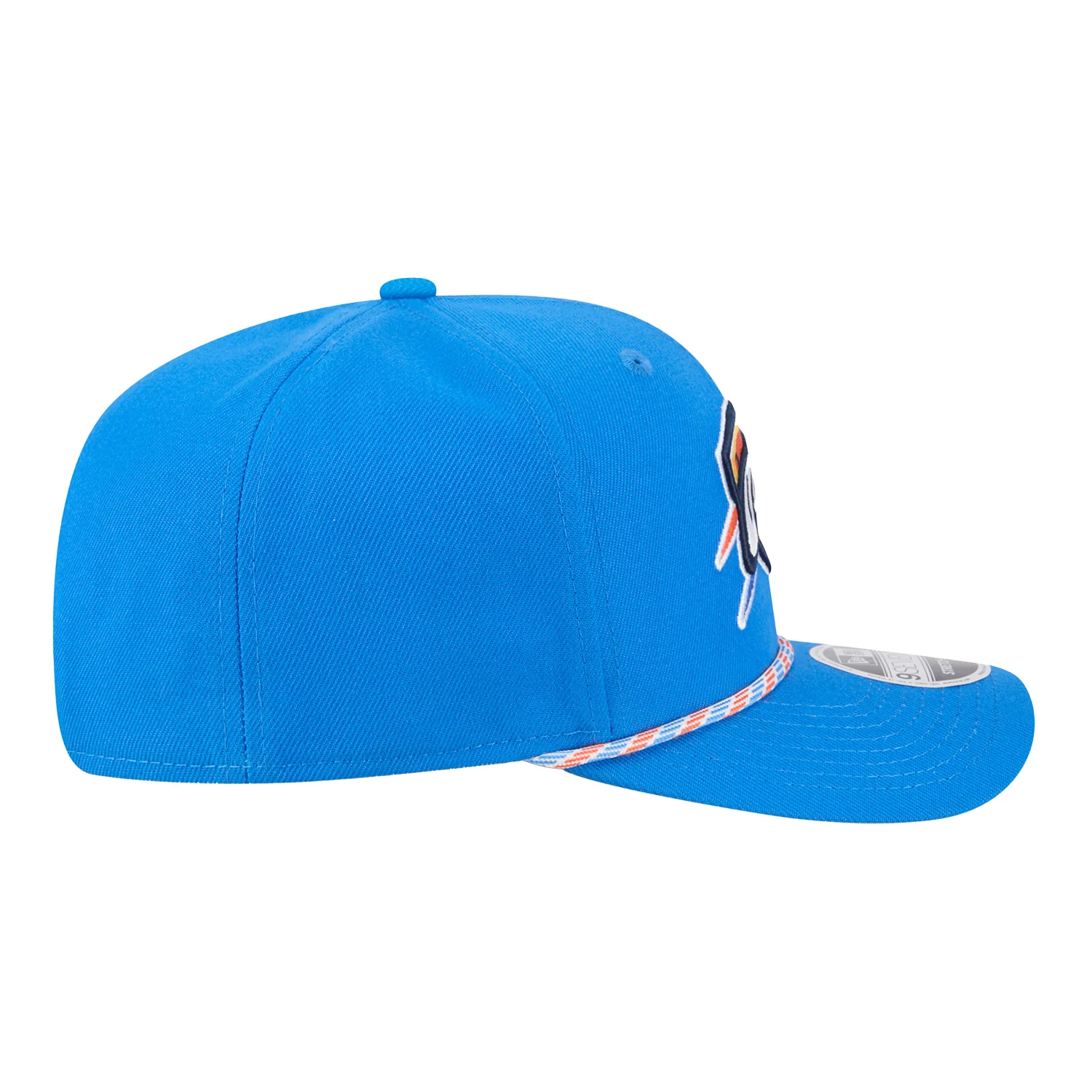 OKLAHOMA CITY THUNDER NEW ERA 970 STRETCH SNAP ROPE BLUE SNAPBACK