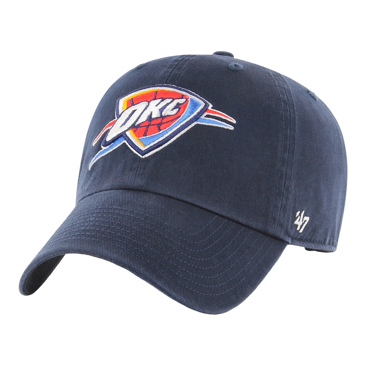 2091-okc-thunder-47-brand-core-clean-up-navy-adjustable-hat-1.webp OKC THUNDER 47 BRAND CORE CLEAN UP NAVY ADJUSTABLE HAT
