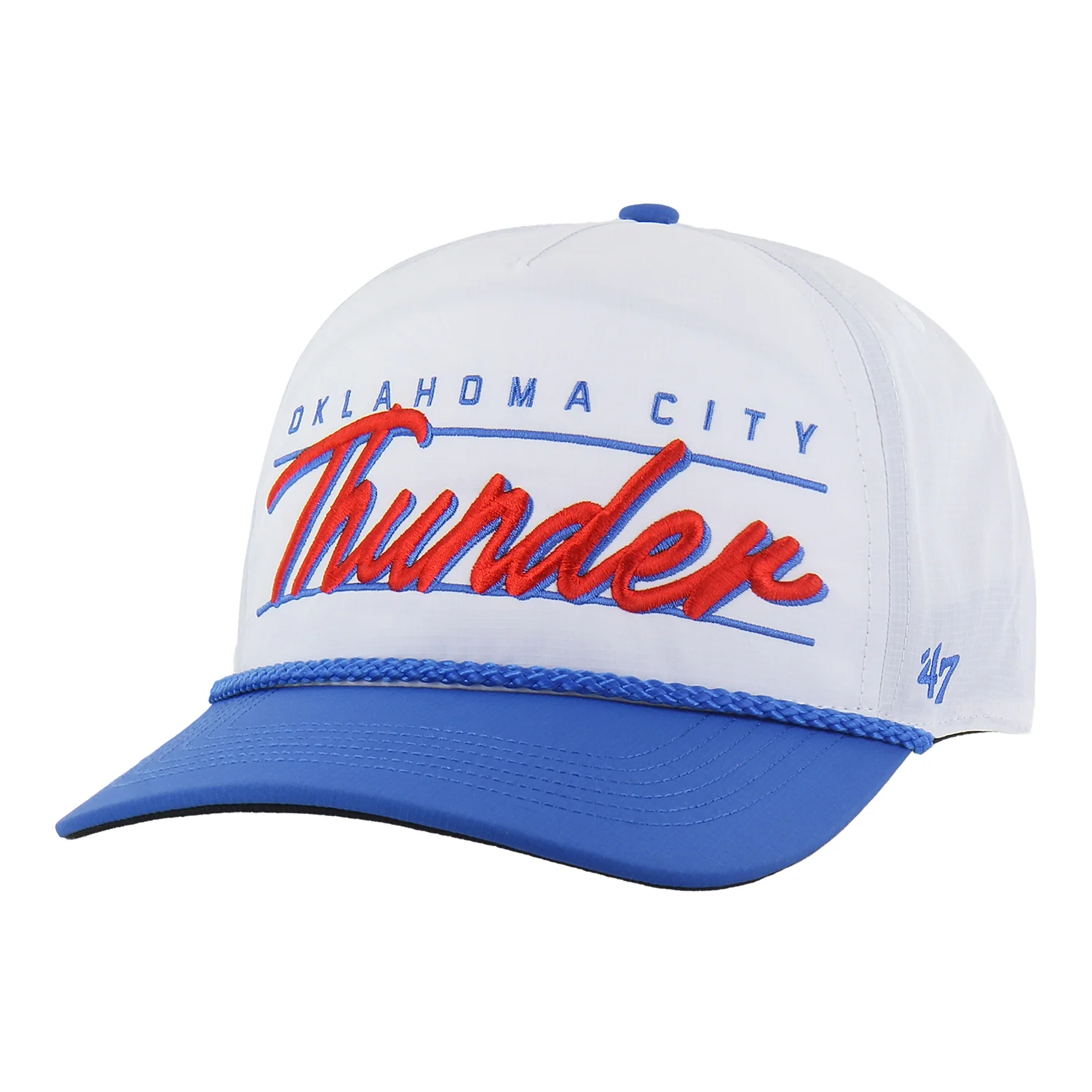 Youth OKC Thunder 47 Brand Condor Script Hitch Hat