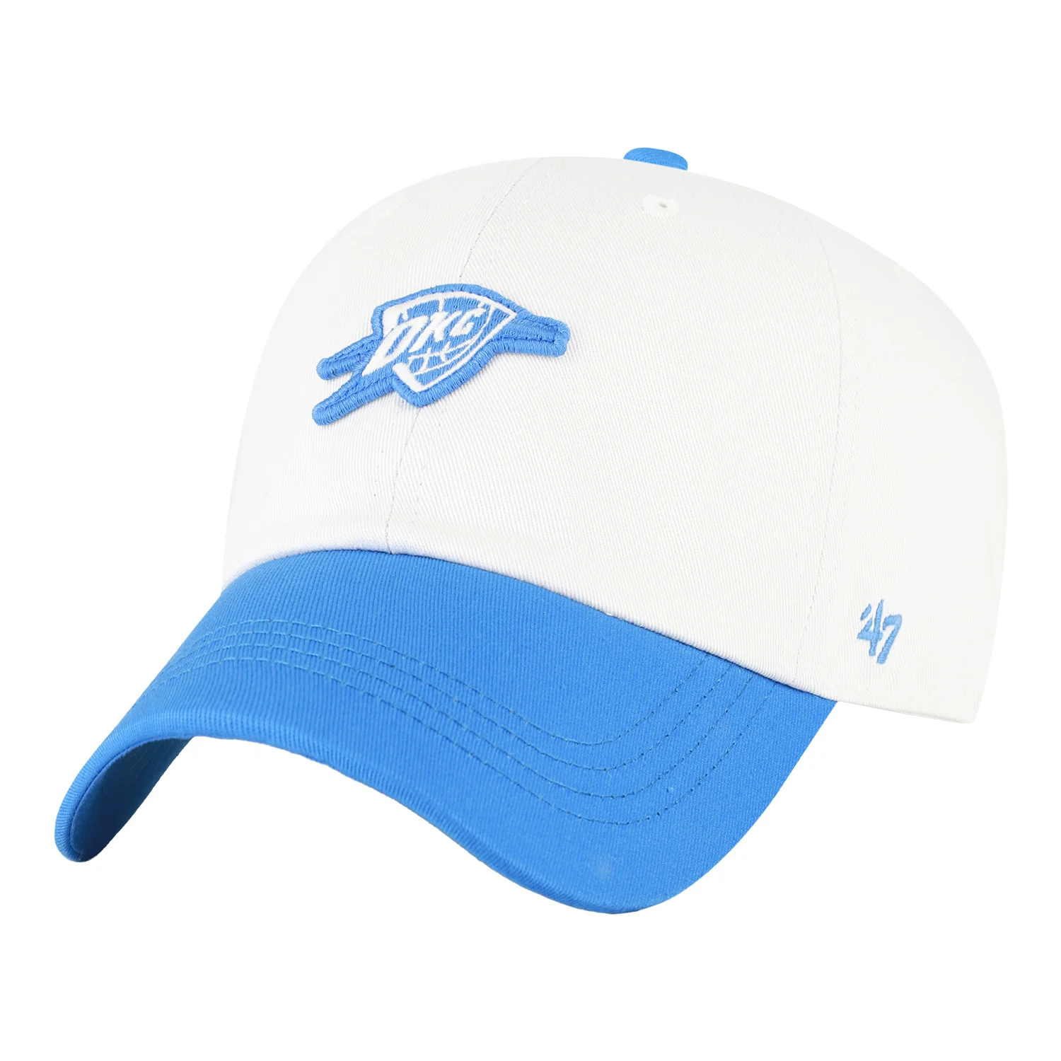 2141-okc-thunder-47-brand-micro-two-tone-clean-up-hat-1.webp OKC Thunder 47 Brand Micro Two-Tone Clean Up Hat