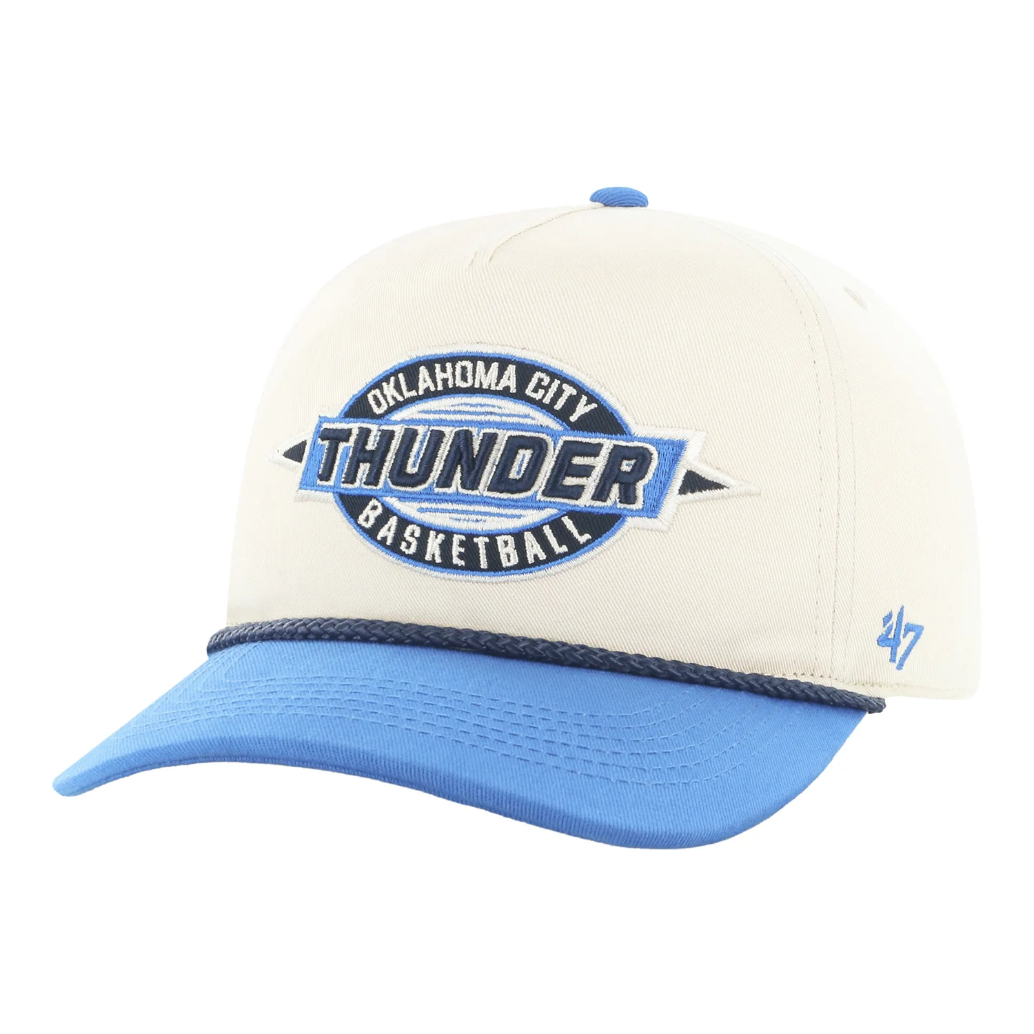 OKC Thunder 47 Brand Frame Out Hitch Hat