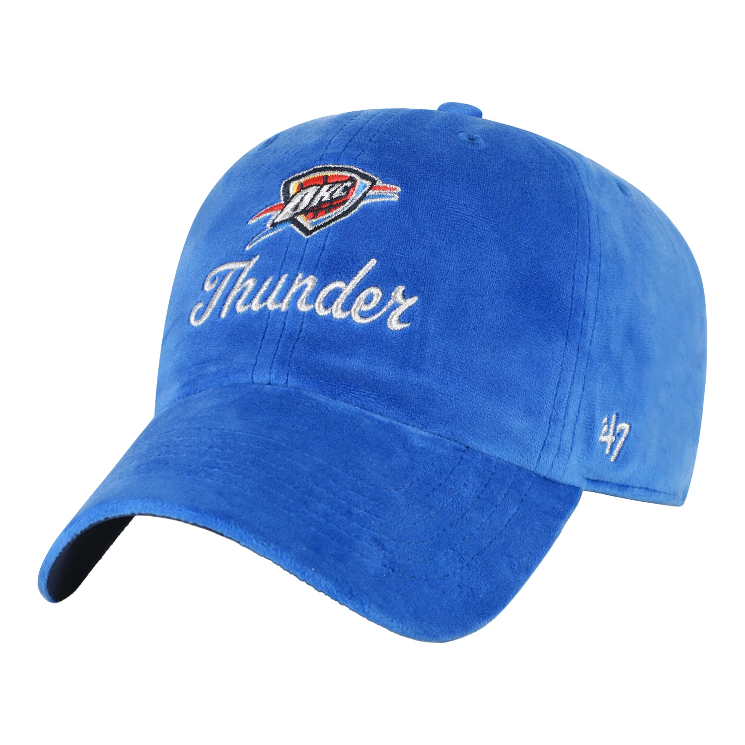 2148-ladies-okc-thunder-47-brand-mirco-spirited-clean-up-hat-1.webp Ladies OKC Thunder 47 Brand Mirco Spirited Clean Up Hat
