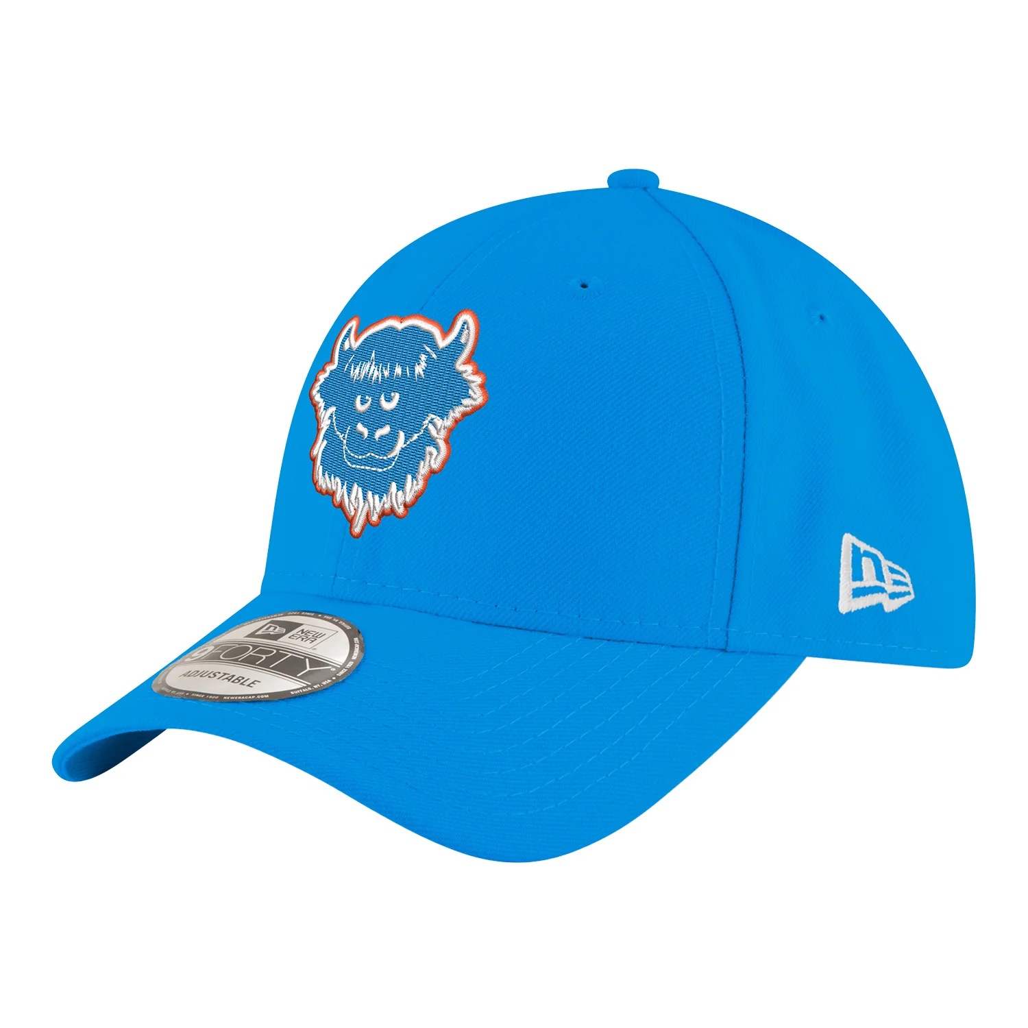 Youth OKC Thunder New Era 940 Rumble Blue Adjustable Hat