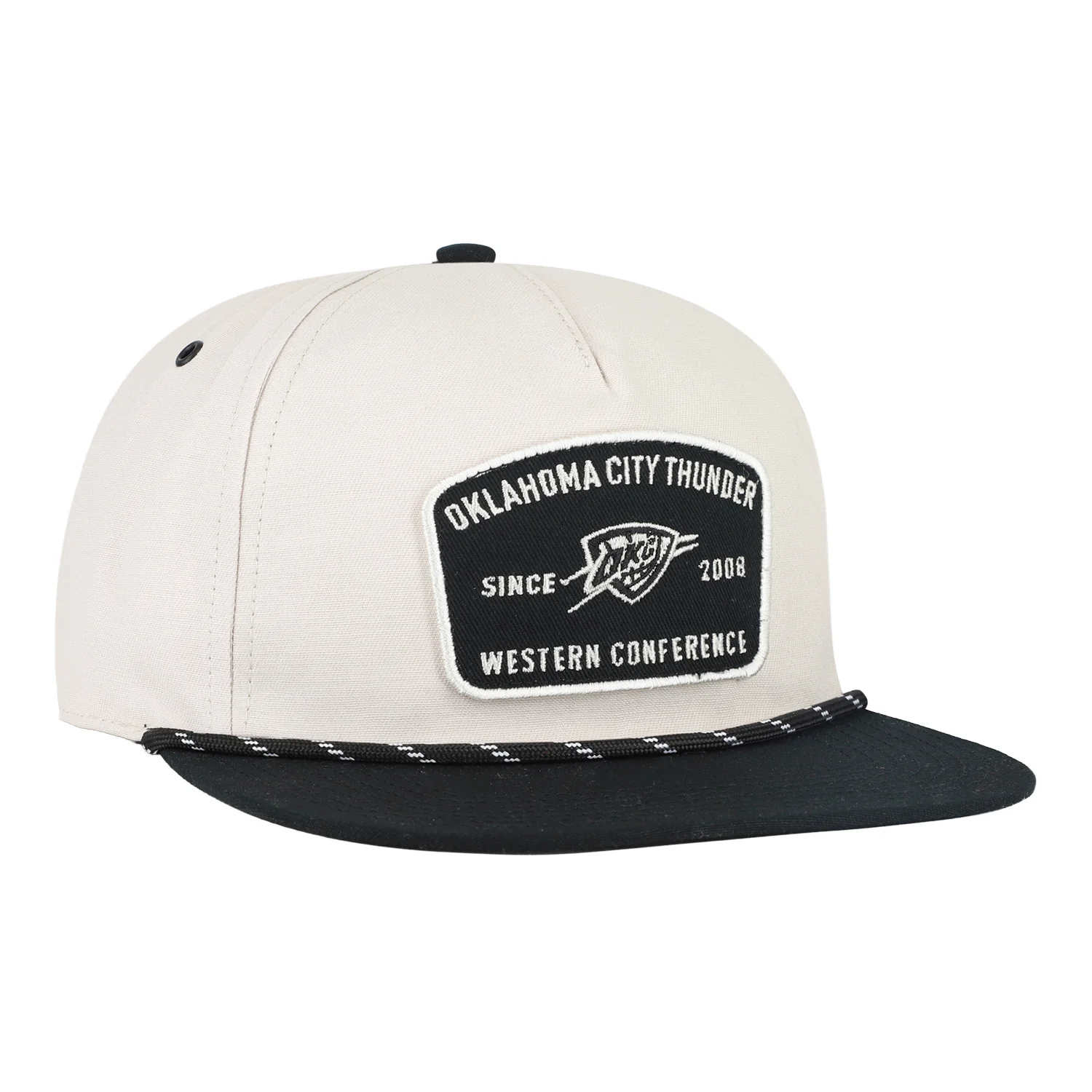 OKC Thunder 47 Brand Lunar Patch Captain Snap Hat