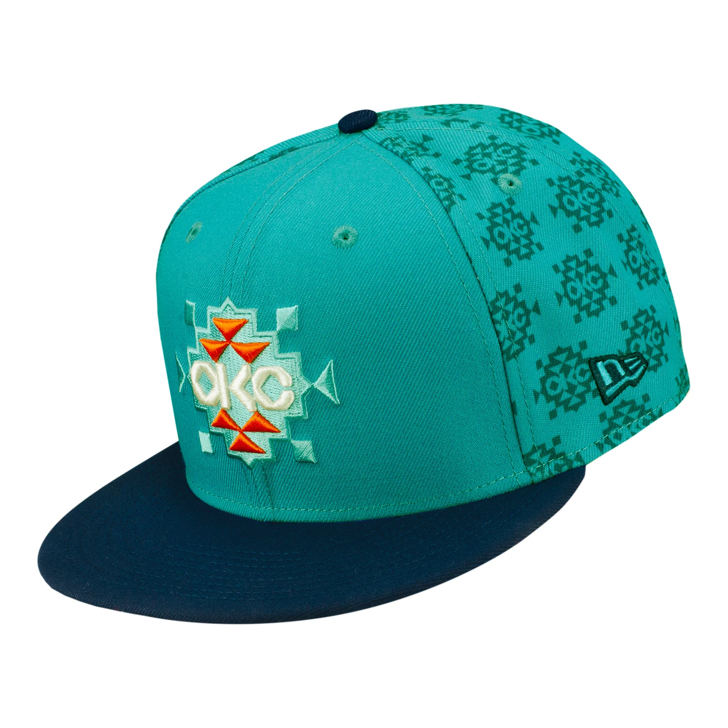 OKC Thunder 2025-26 City Edition New Era 9Fifty Native AOP Snapback