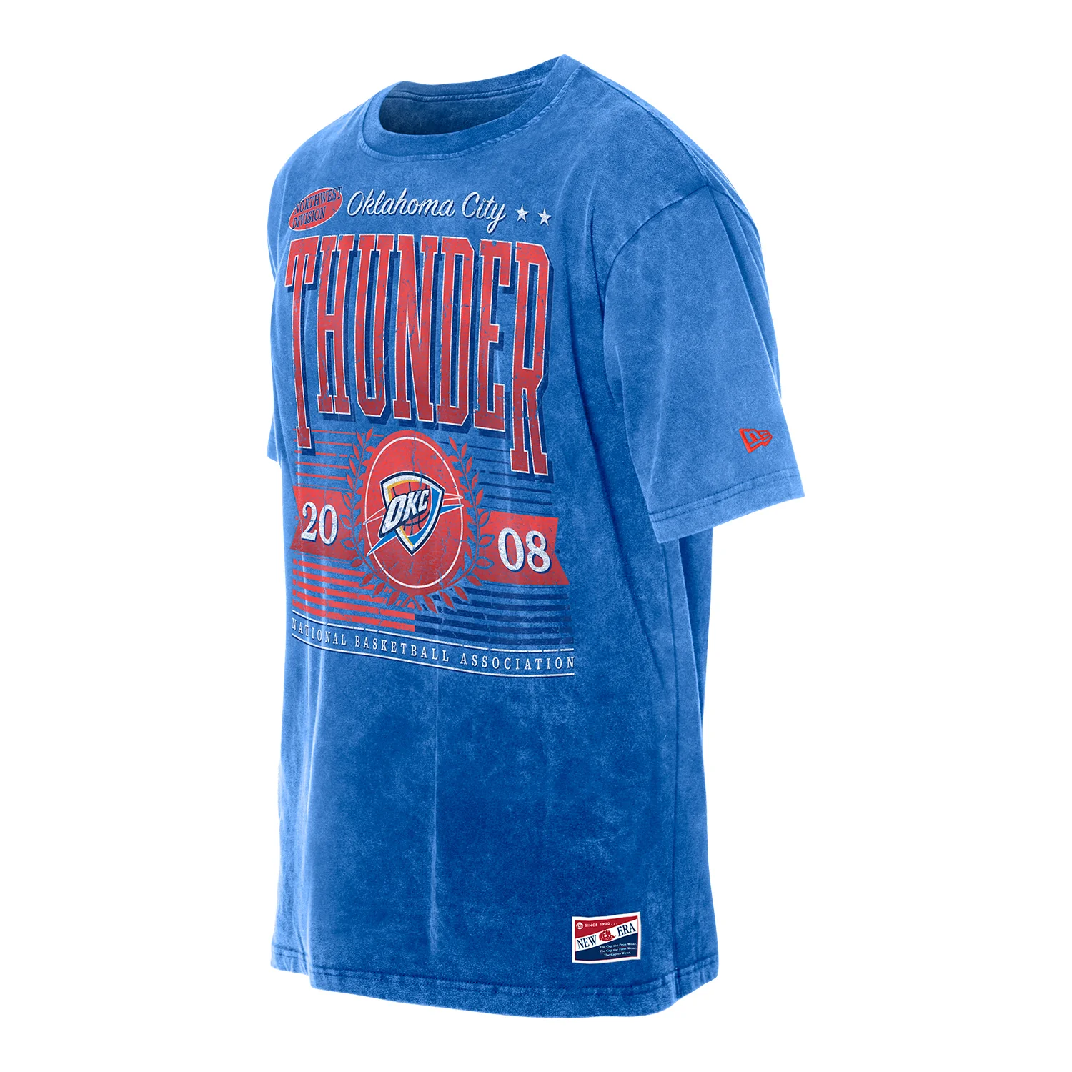 OKC Thunder New Era Washed Vintage T-Shirt