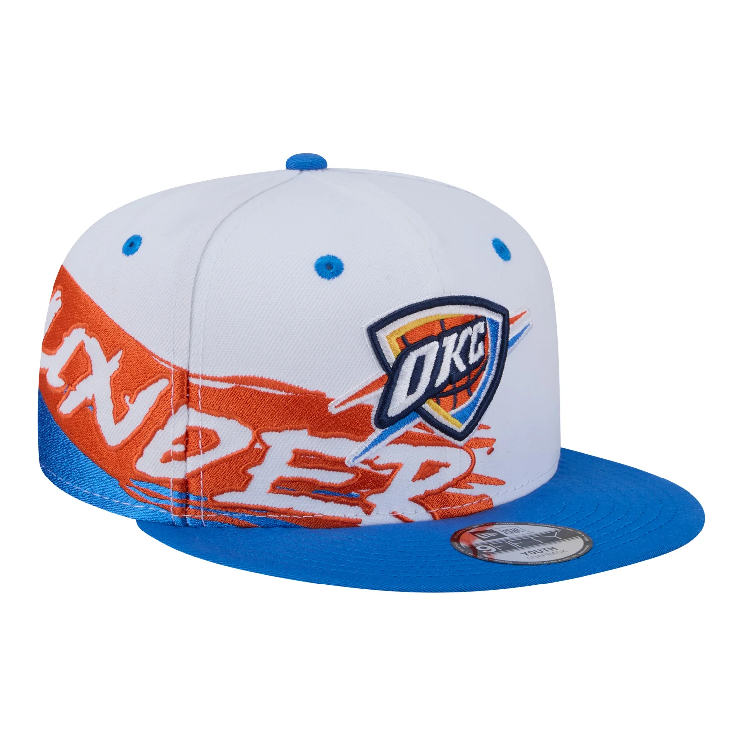 Youth OKC Thunder New Era 9Fifty Swept Snap Hat