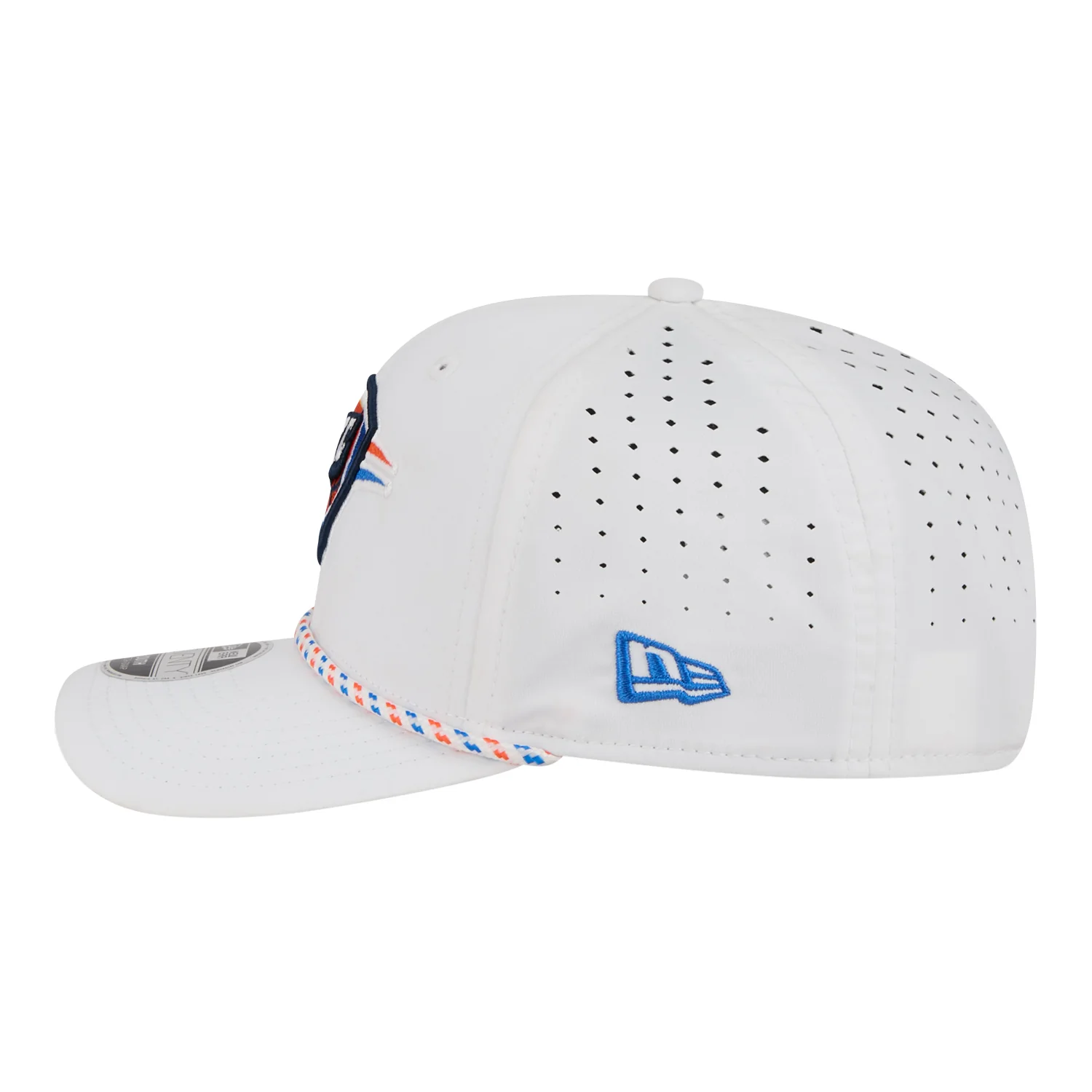 Toddler OKC Thunder New Era 9Seventy Stretch Snap Rope White Hat