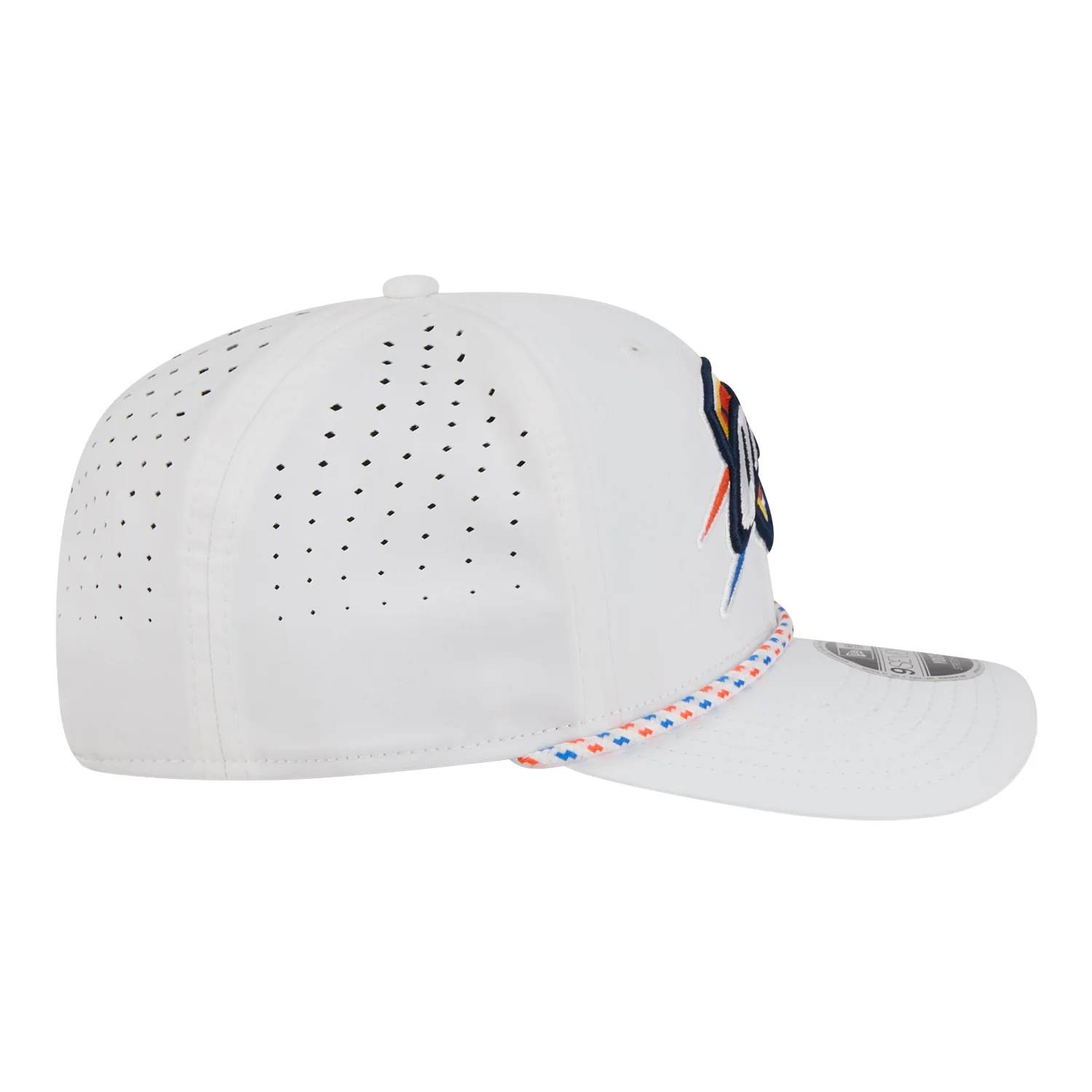 Toddler OKC Thunder New Era 9Seventy Stretch Snap Rope White Hat
