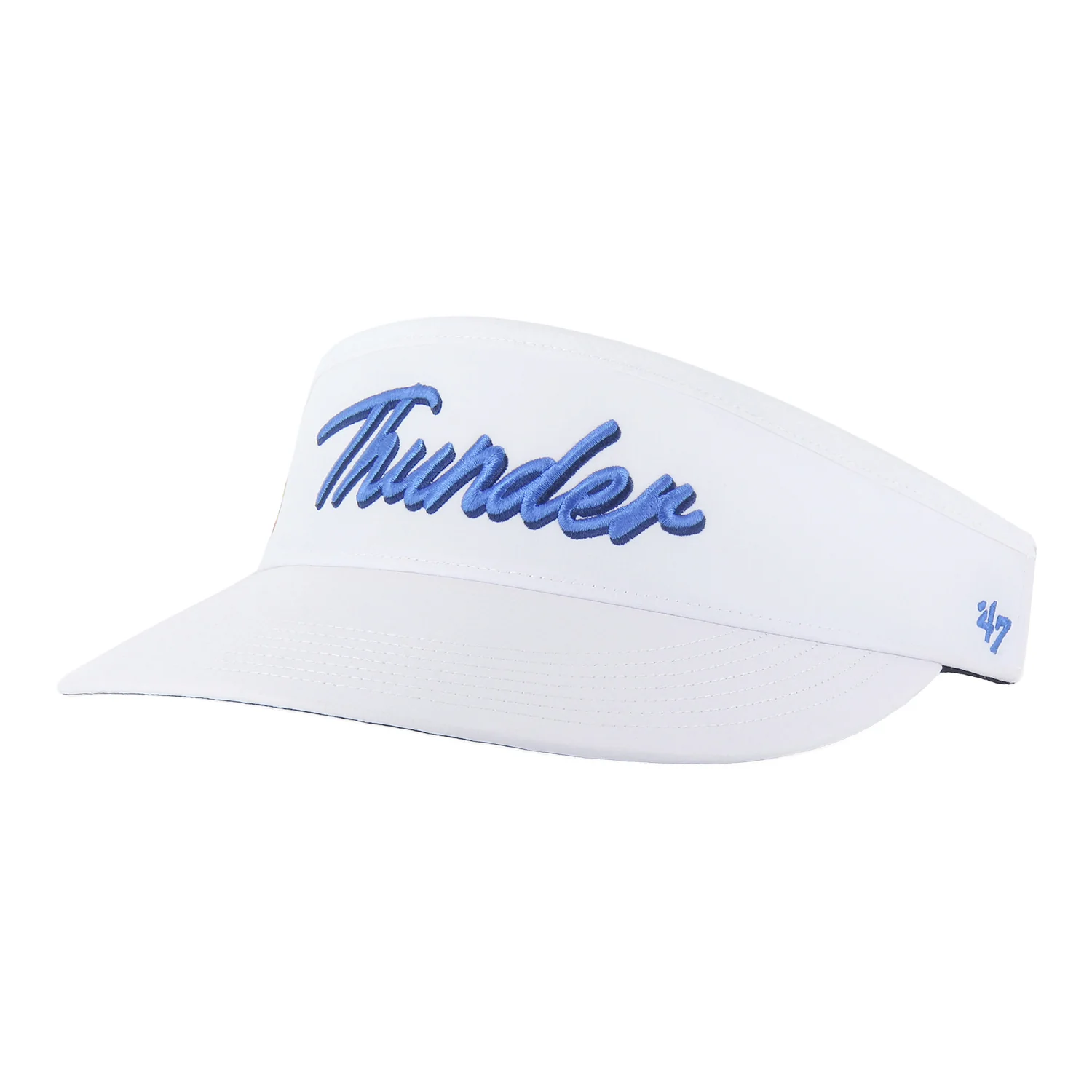 259-okc-thunder-47-brand-melbourne-script-visor-1.webp OKC Thunder 47 Brand Melbourne Script Visor