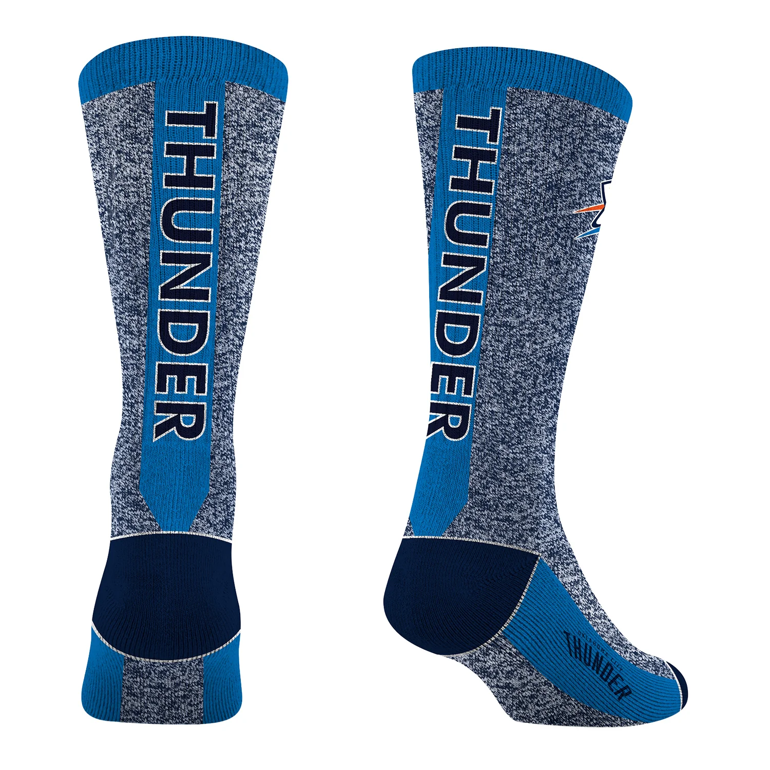 OKLAHOMA CITY THUNDER MARBLE MVP SOCKS