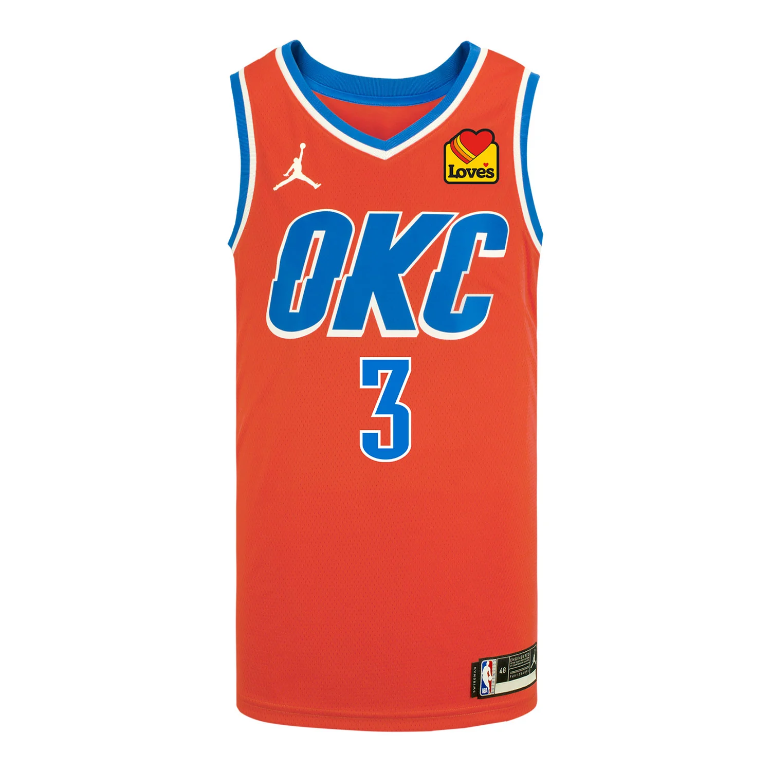 YOUTH OKLAHOMA CITY THUNDER JARED McCAIN STATEMENT SWINGMAN JERSEY - 2025-26