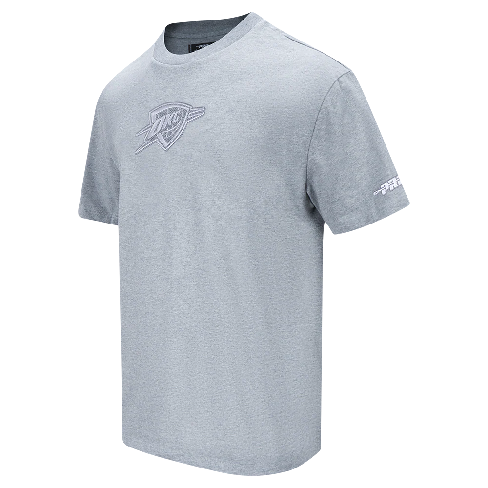 OKC THUNDER PRO STANDARD TONAL TERRY CLOTH T-SHIRT