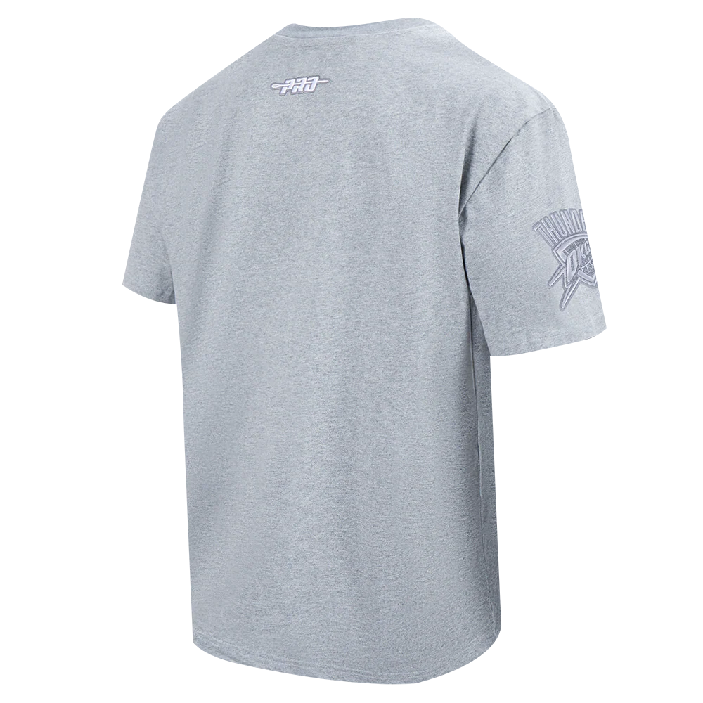 OKC THUNDER PRO STANDARD TONAL TERRY CLOTH T-SHIRT