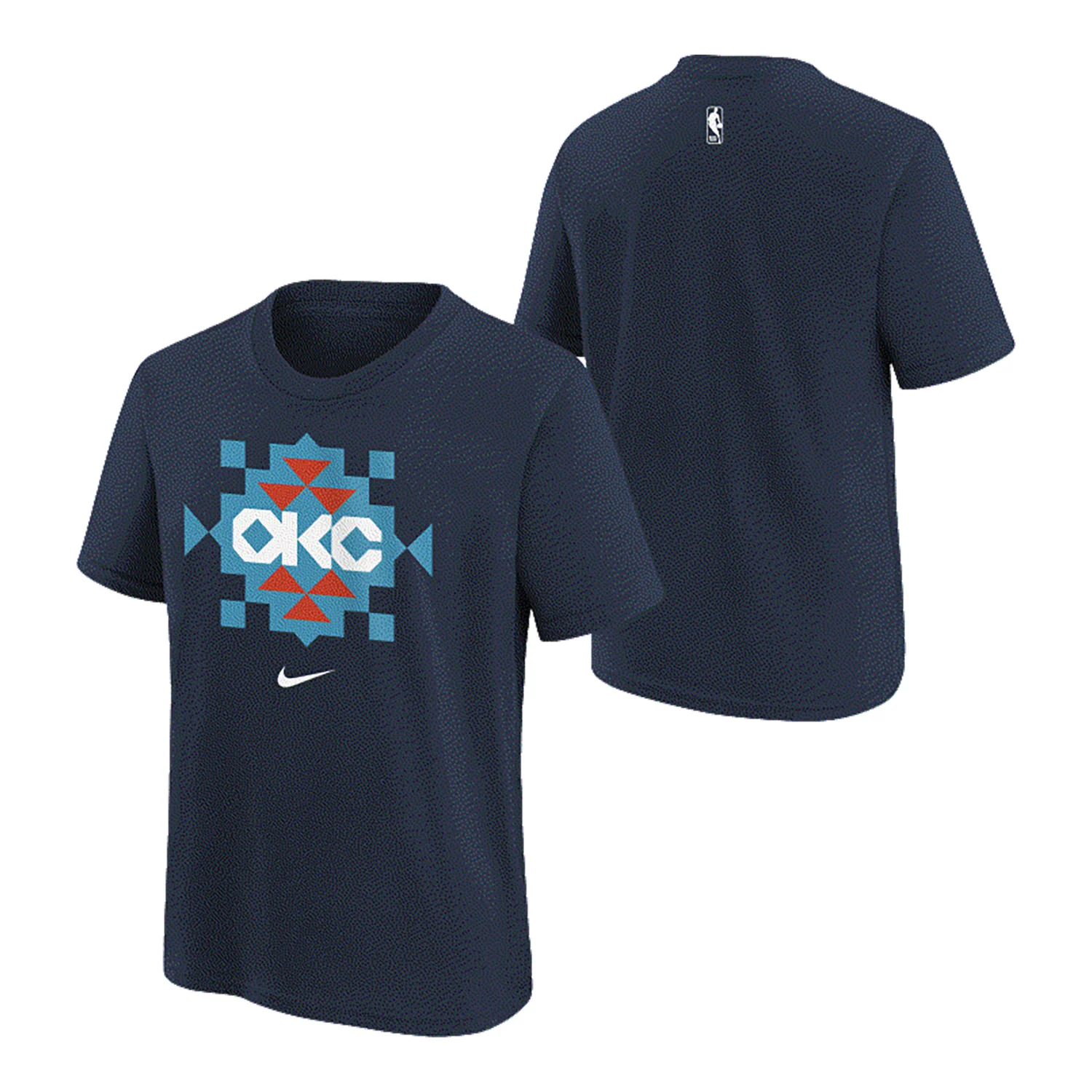 Youth OKC Thunder Nike 2025-26 City Edition Native T-Shirt