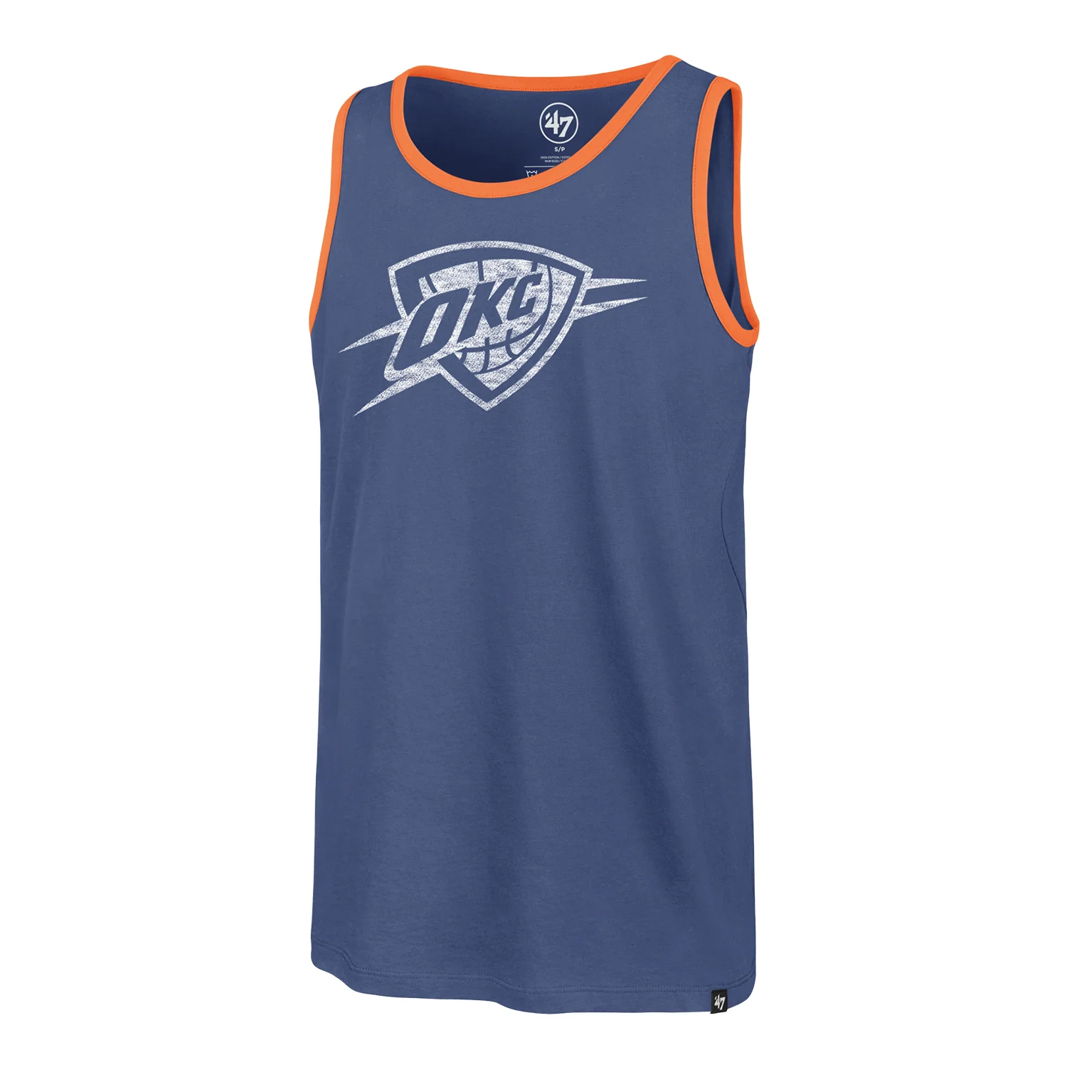 OKC Thunder 47 Brand Franklin Distressed Tank