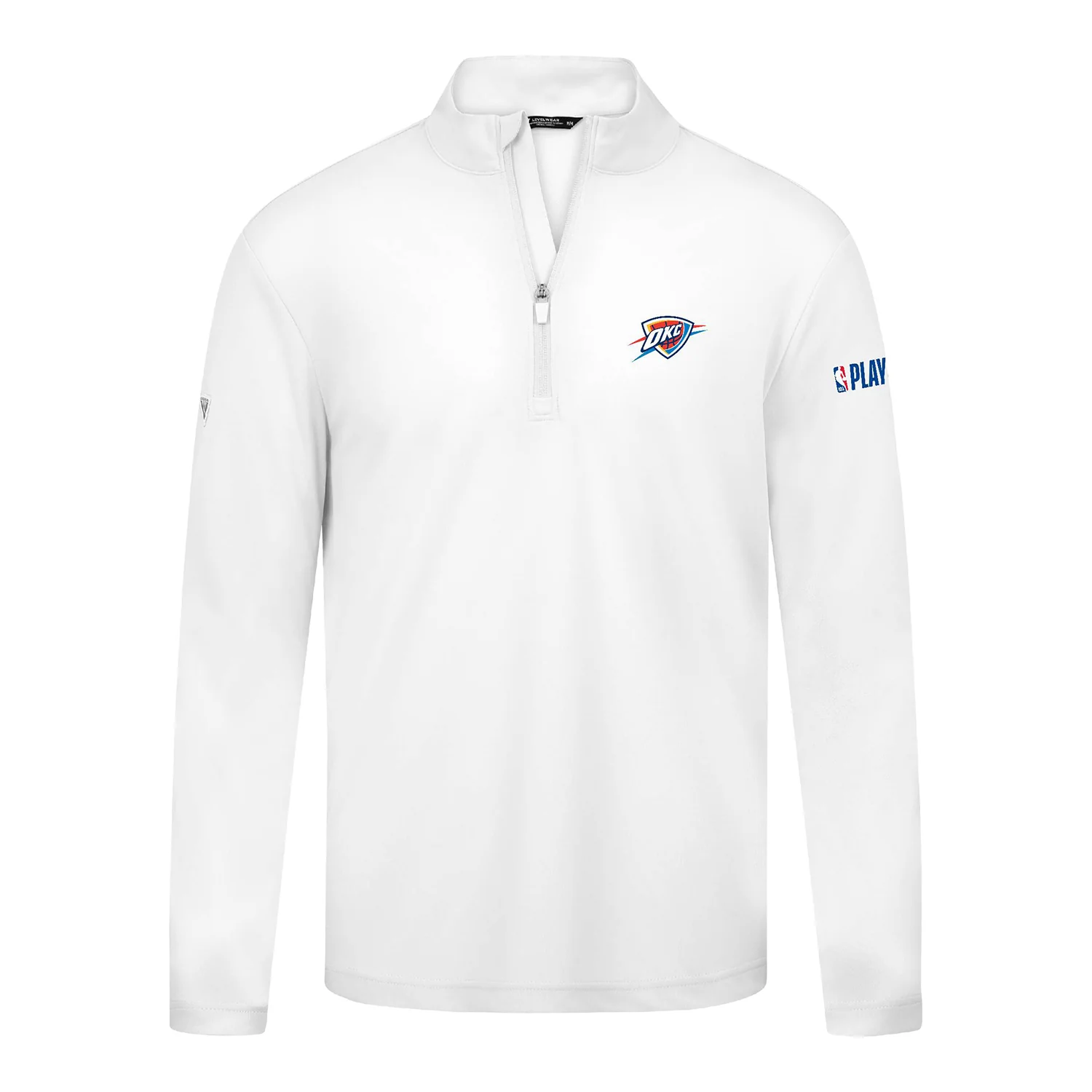 OKC Thunder Levelwear 2026 Playoffs Heron Quarter Zip Pullover