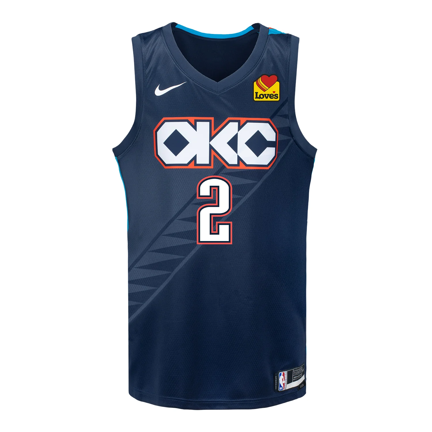 YOUTH 2025-26 OKLAHOMA CITY THUNDER SHAI GILGEOUS-ALEXANDER CITY EDITION SWINGMAN JERSEY