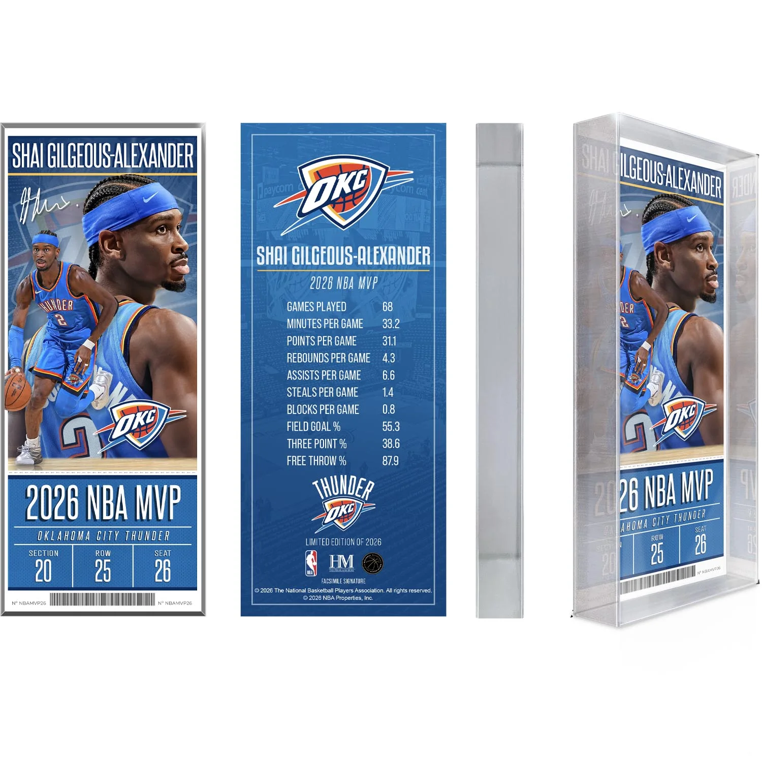 32-shai-gilgeous-alexander-2026-nba-mvp-commemorative-ticket-1.webp Shai Gilgeous-Alexander 2026 NBA MVP Commemorative Ticket