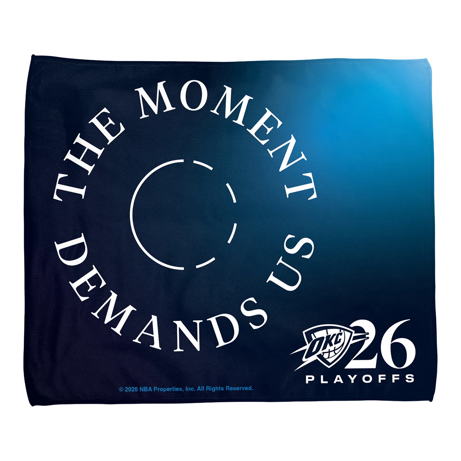 OKC Thunder WinCraft 2026 Playoffs Rally Towel