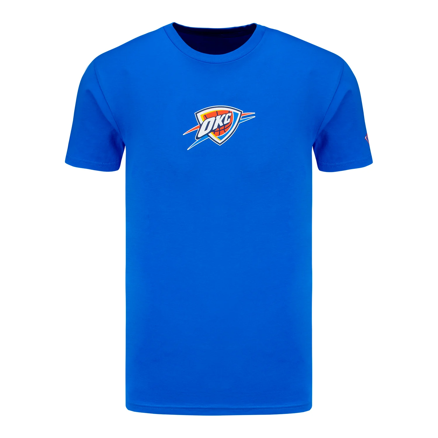 OKC Thunder IOG Silicone Patch Blue T-Shirt
