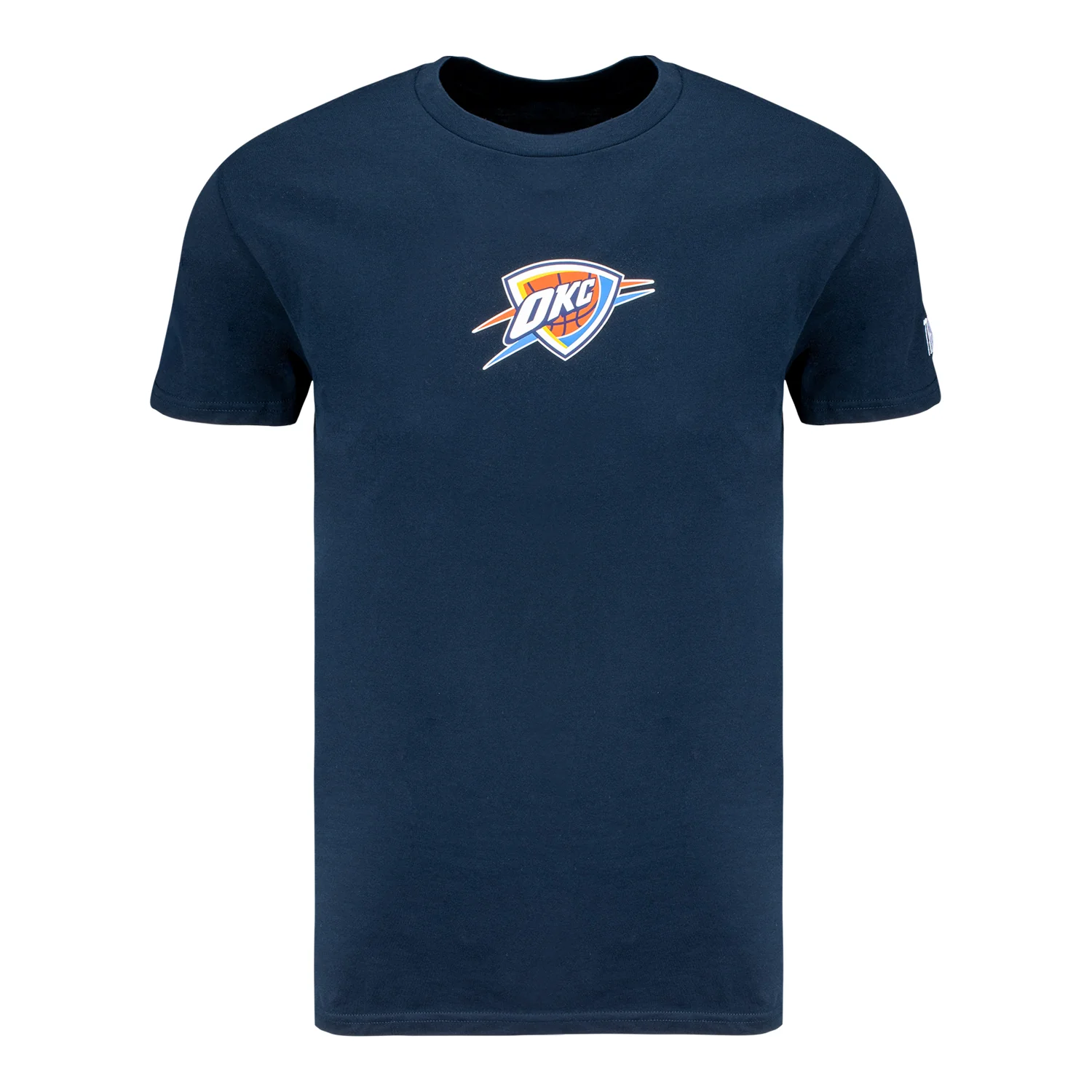OKC Thunder IOG Silicone Patch Navy T-Shirt