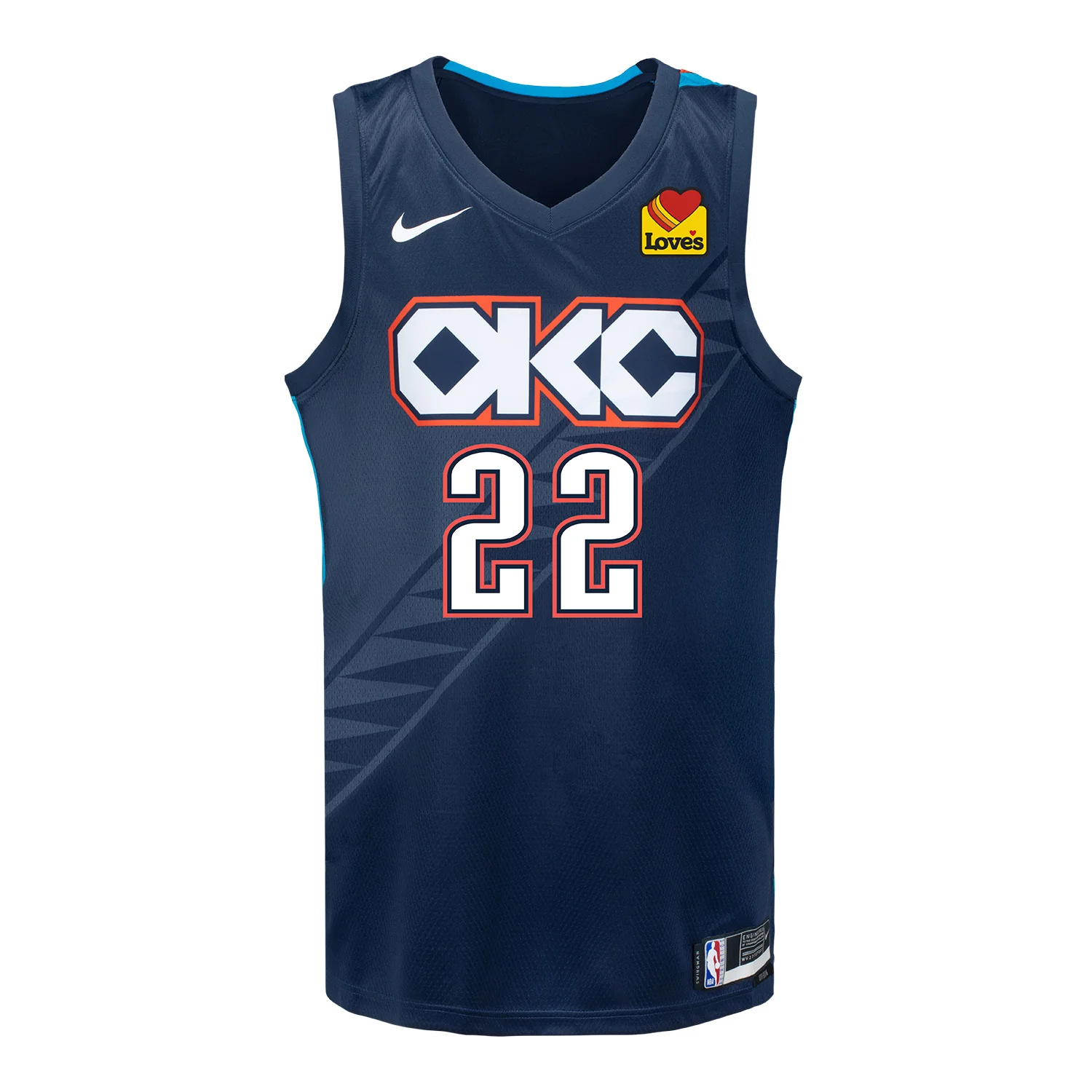 YOUTH 2025-26 OKLAHOMA CITY THUNDER CASON WALLACE CITY EDITION SWINGMAN JERSEY