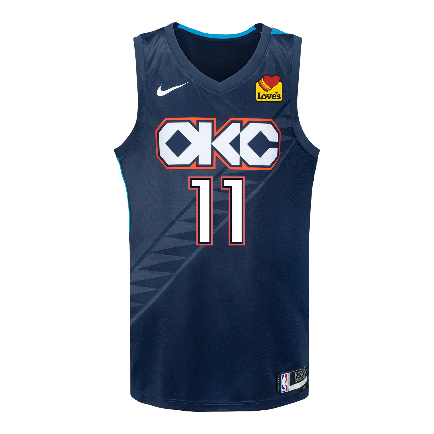 YOUTH 2025-26 OKLAHOMA CITY THUNDER ISAIAH JOE CITY EDITION SWINGMAN JERSEY