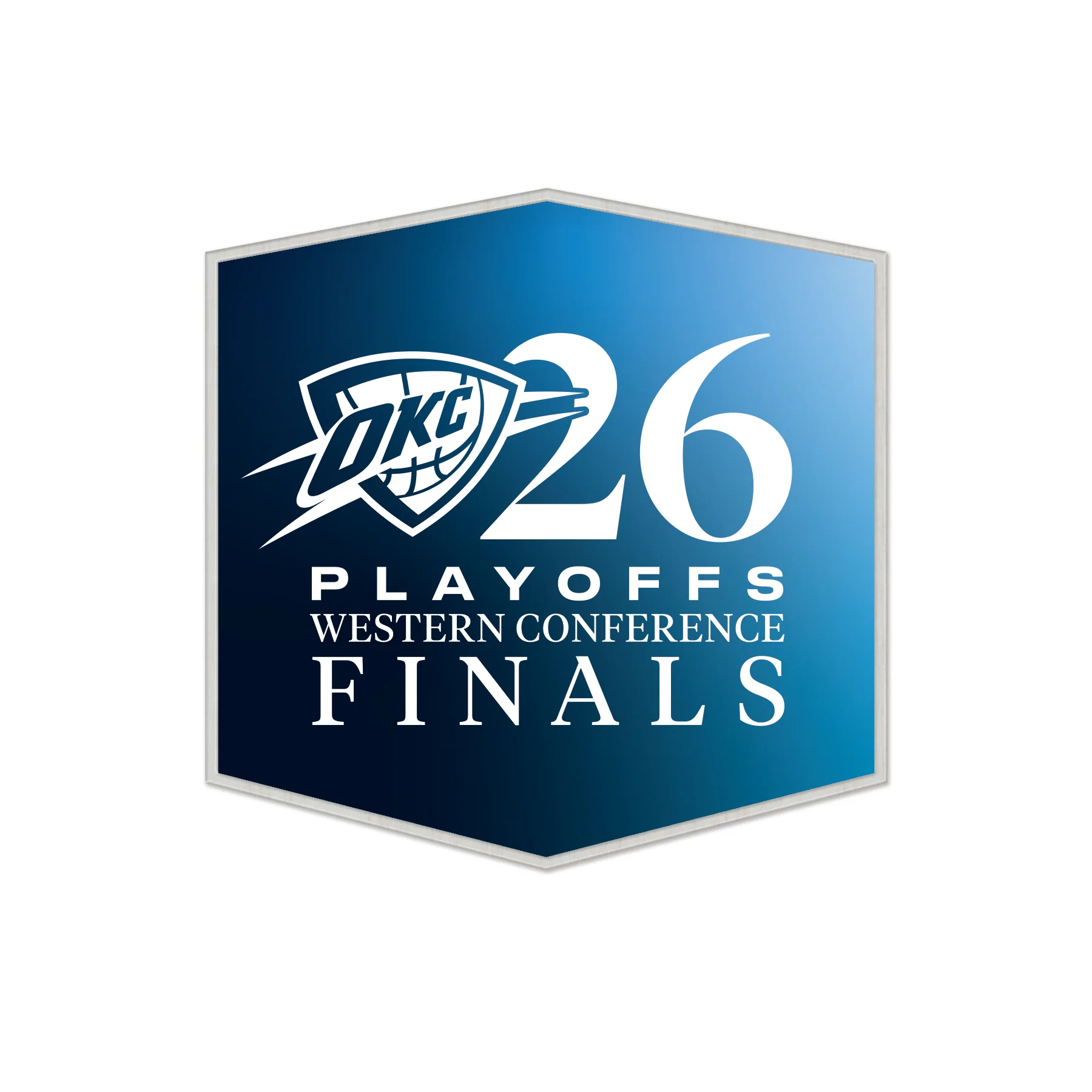 OKC Thunder WinCraft 2026 Western Conference Finals Hatpin
