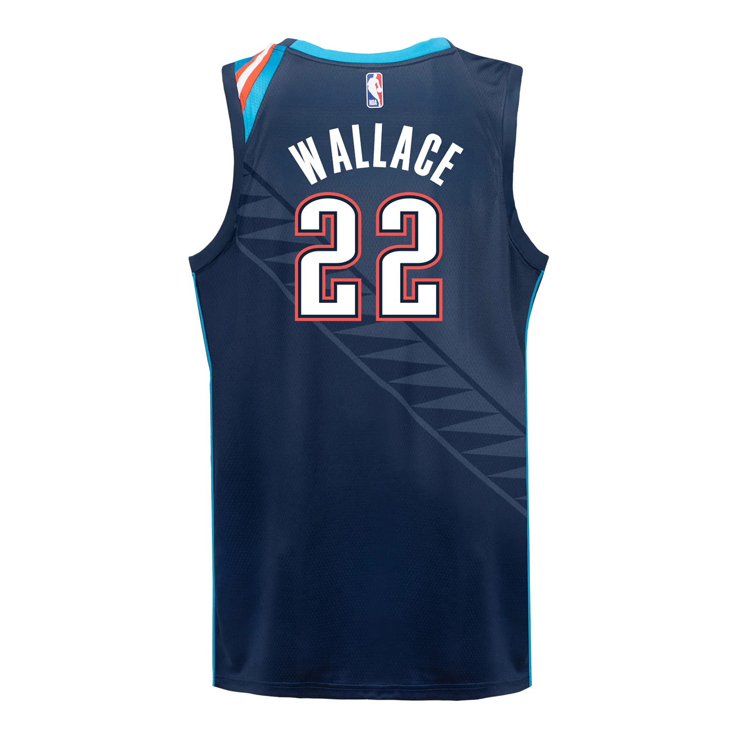 YOUTH 2025-26 OKLAHOMA CITY THUNDER CASON WALLACE CITY EDITION SWINGMAN JERSEY