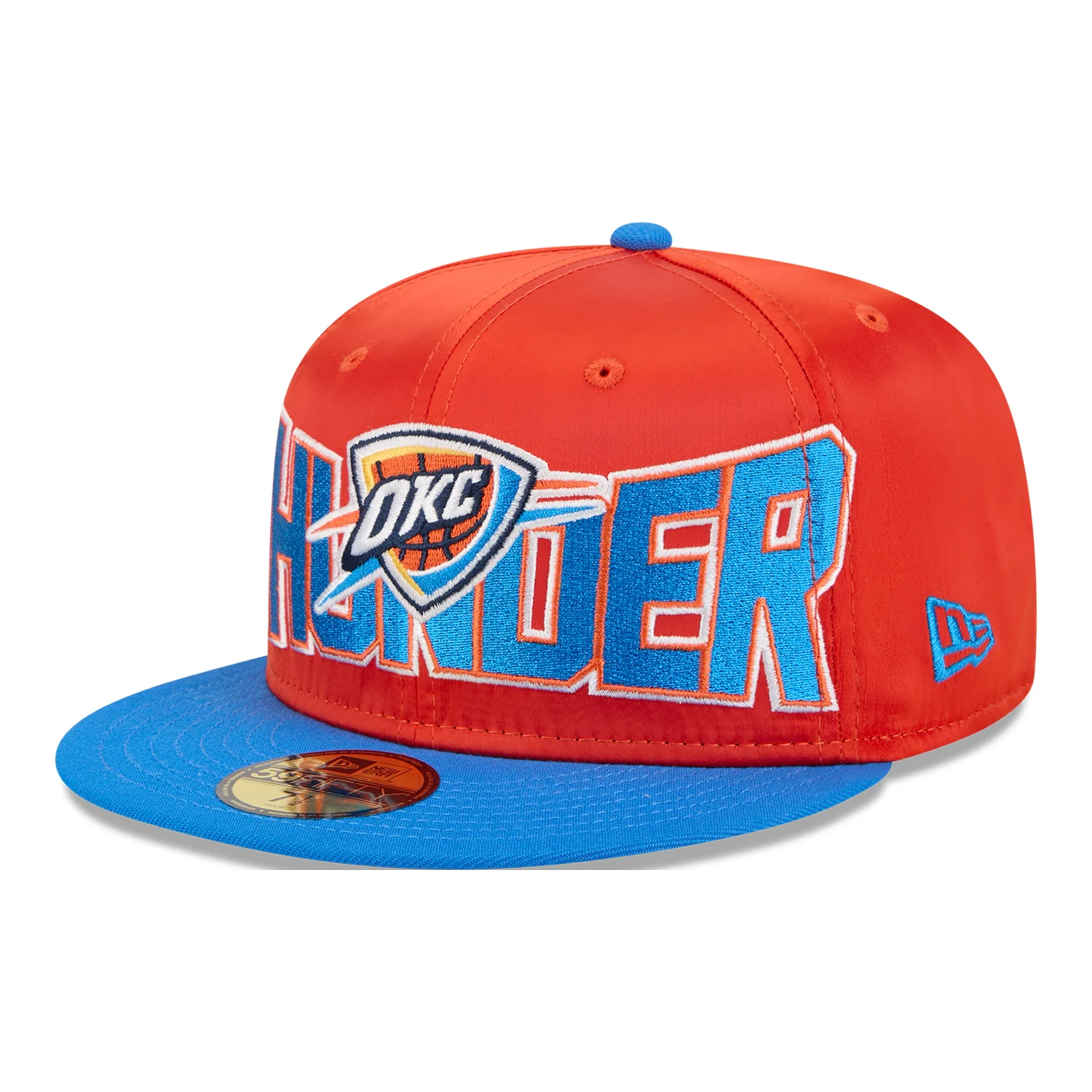 OKC THUNDER NEW ERA SATIN 5950 FITTED HAT