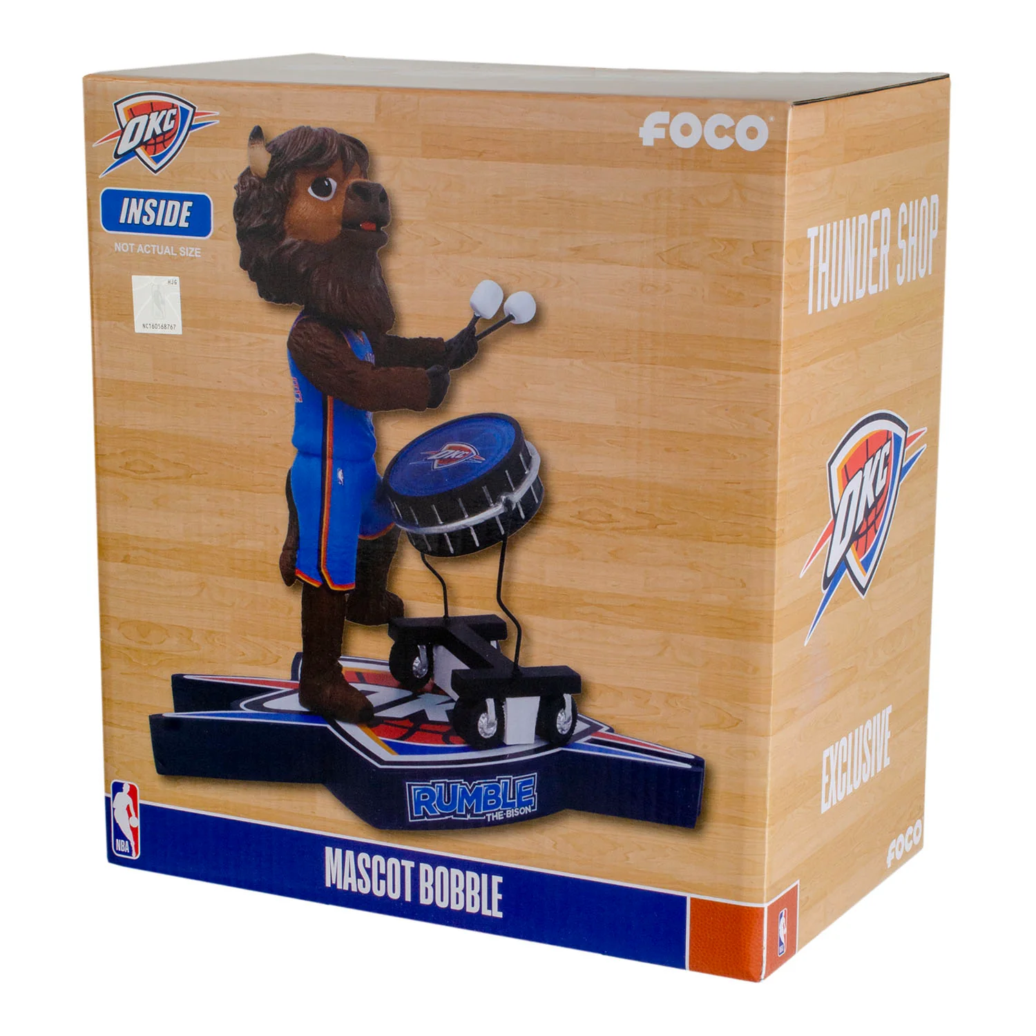 438-oklahoma-city-thunder-rumble-drum-bobblehead-5.webp Oklahoma City Thunder Rumble Drum Bobblehead