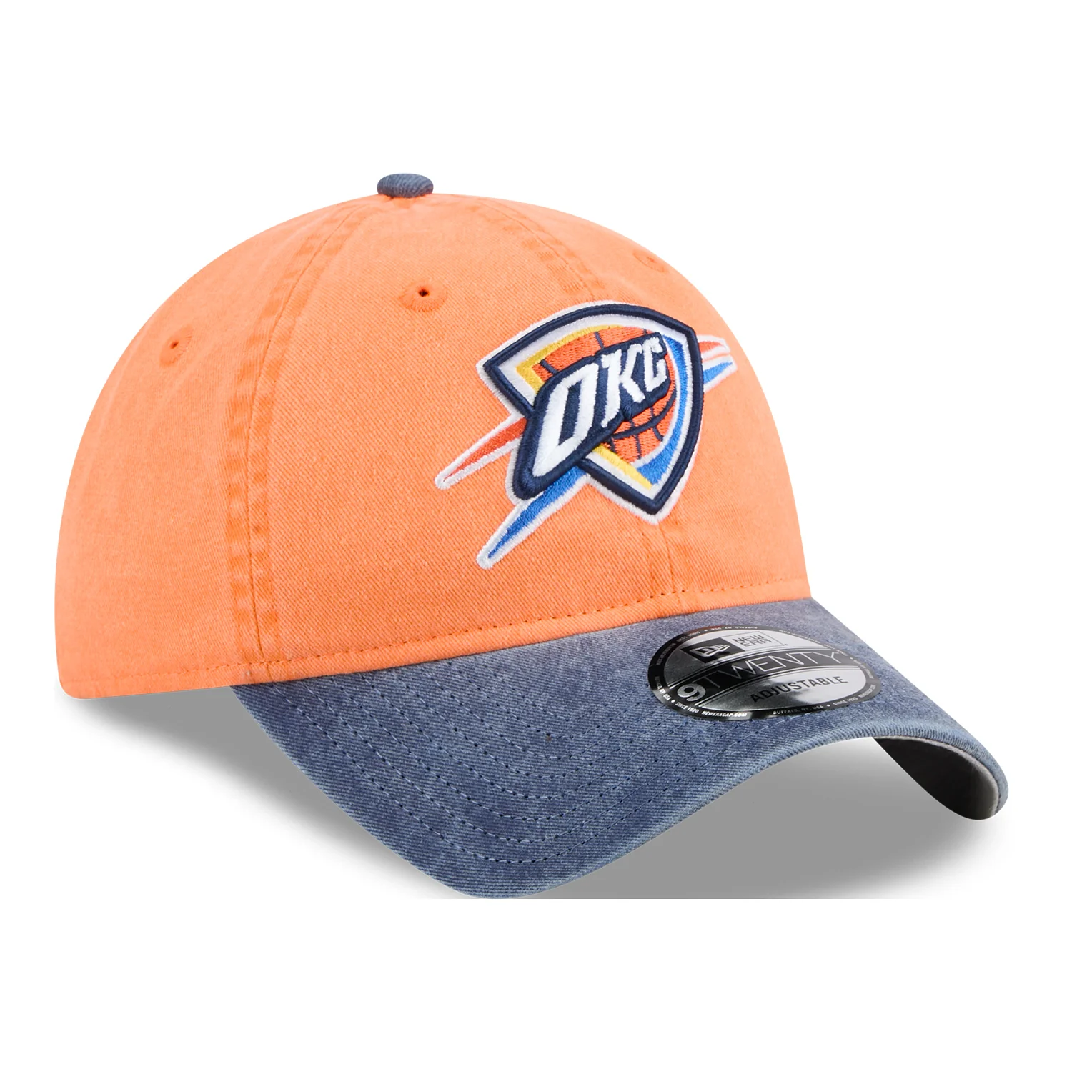 OKC THUNDER NEW ERA 920 WASHED TWO-TONE HAT