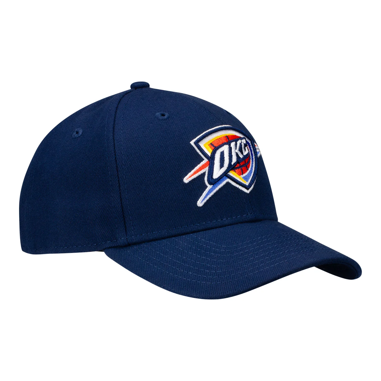 OKC THUNDER NEW ERA 940 CORE LOGO VELCRO ADJUSTABLE HAT