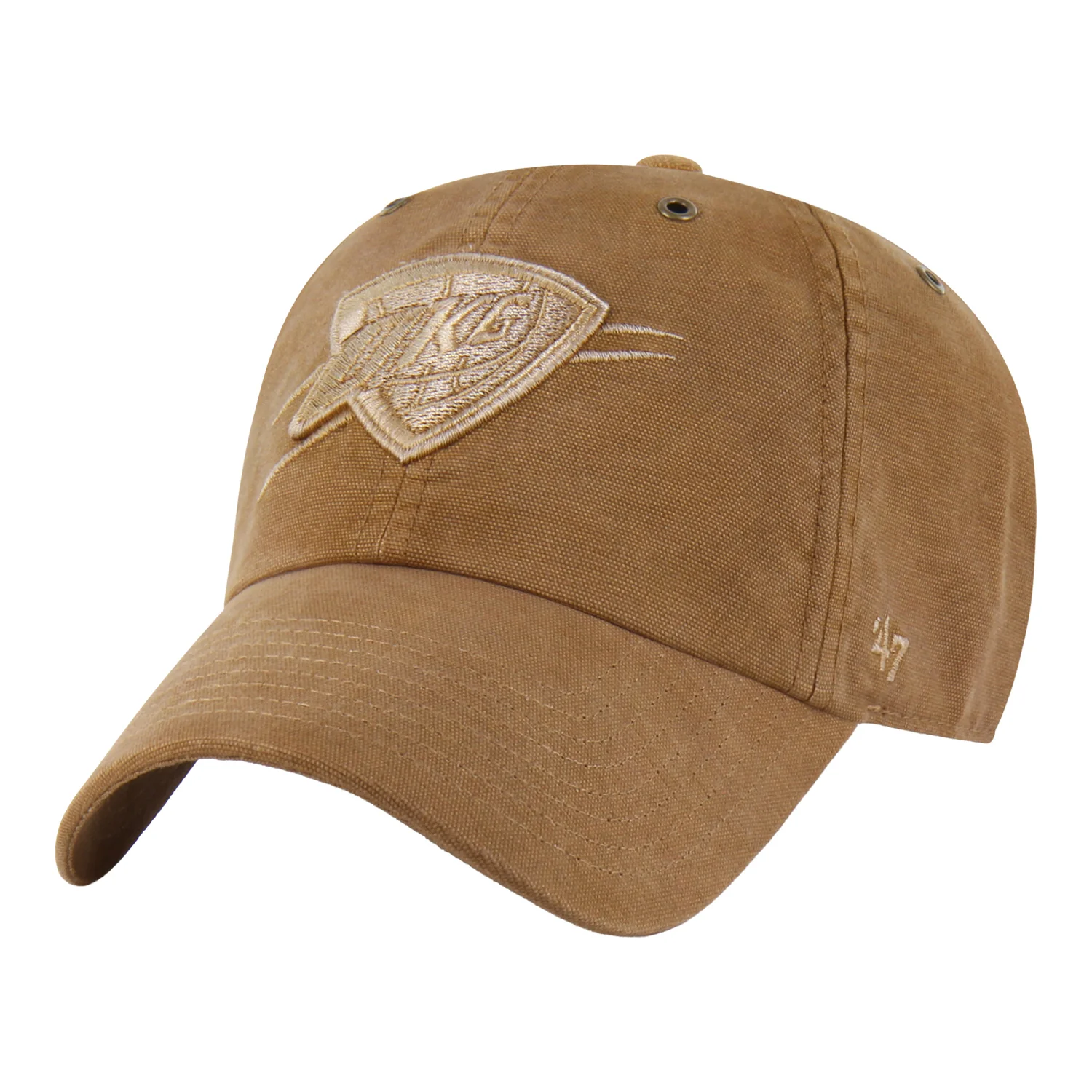 457-okc-thunder-47-brand-x-carhartt-washed-clean-up-hat-1.webp OKC Thunder 47 Brand x Carhartt Washed Clean Up Hat