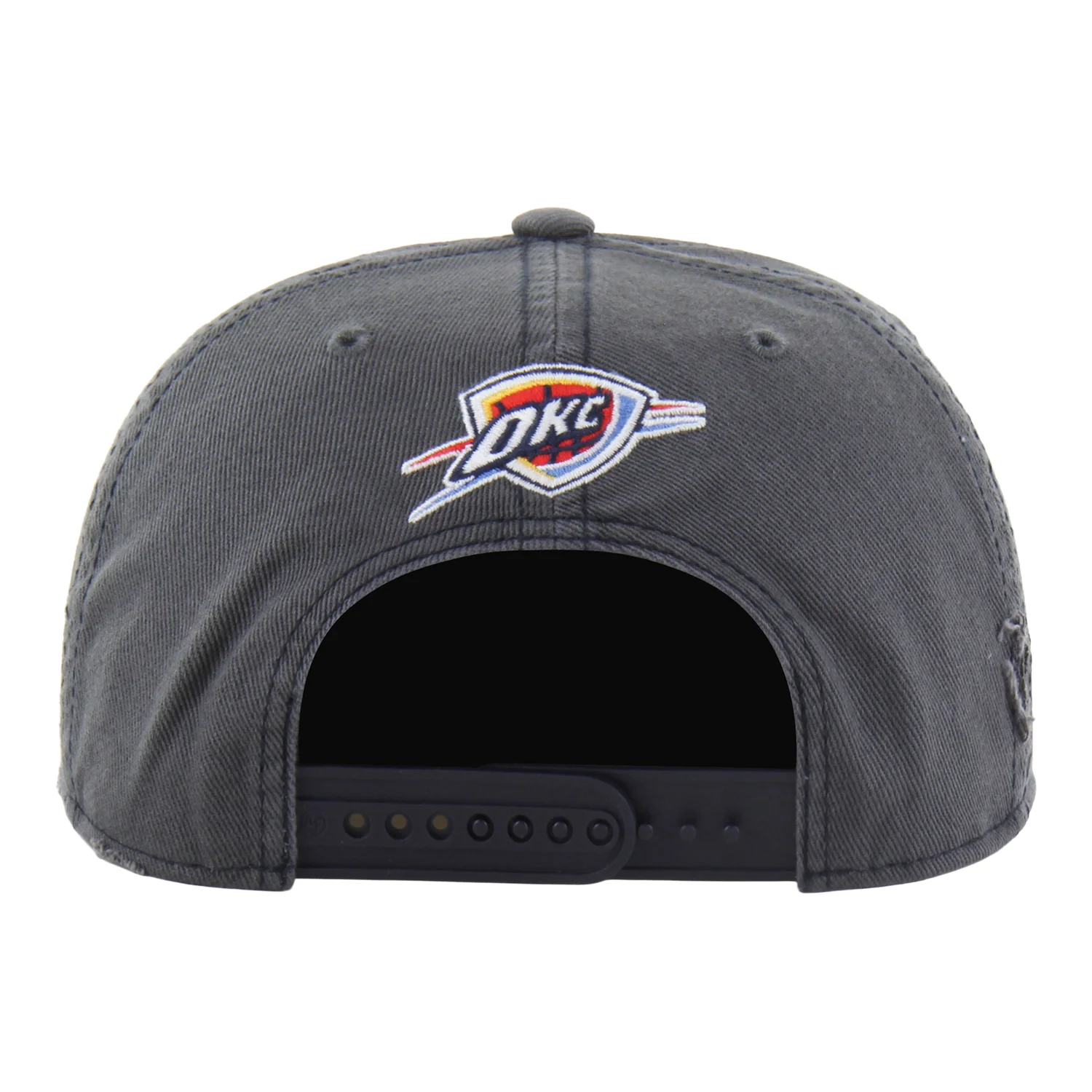 OKC Thunder 47 Brand Cragged Captain Snapback Hat
